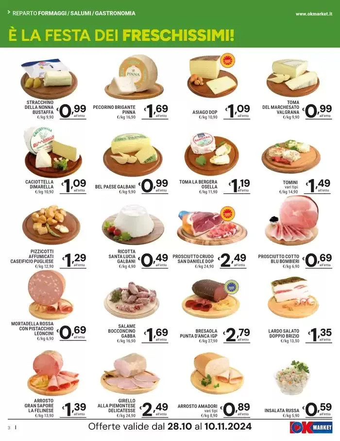 I FRESCHI CI STANNO A CUORE! da 28 ottobre a 10 novembre di 2024 - Pagina del volantino 3