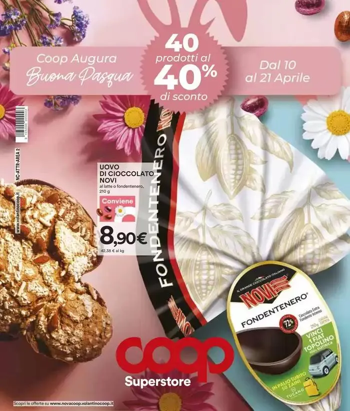 40 prodotti al 40% di sconto da 10 aprile a 21 aprile di 2025 - Pagina del volantino 1