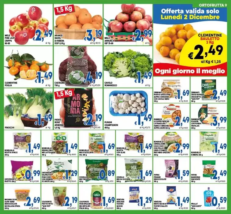 Nuovo Volantino da 22 novembre a 2 dicembre di 2024 - Pagina del volantino 9