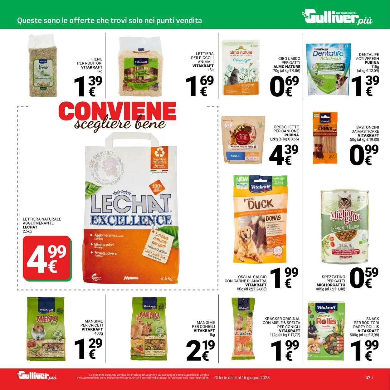 Gulliver Volantino attuale da 4 giugno a 16 giugno di 2025 - Pagina del volantino 37