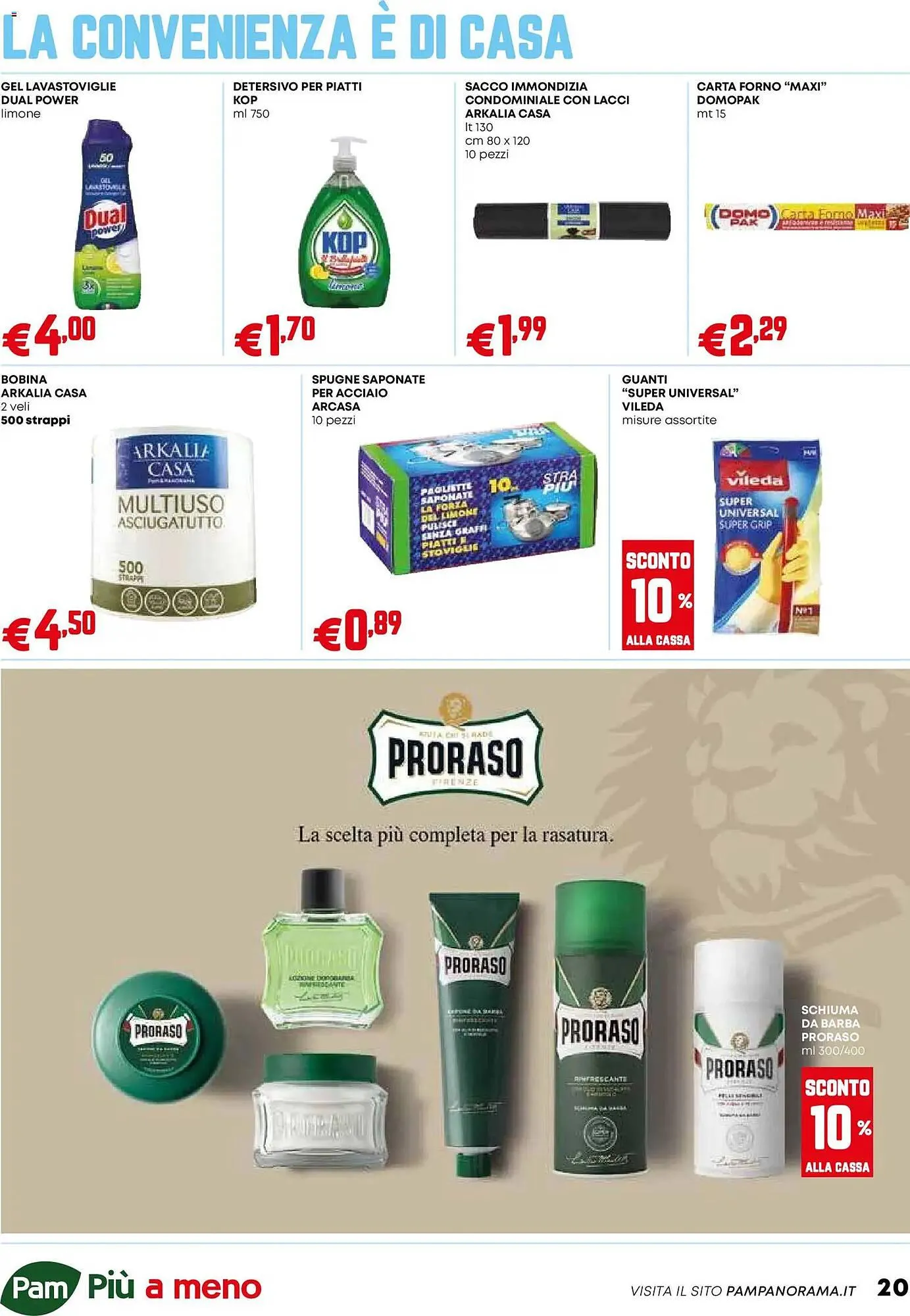 Volantino Pam da 4 dicembre a 17 dicembre di 2025 - Pagina del volantino 20