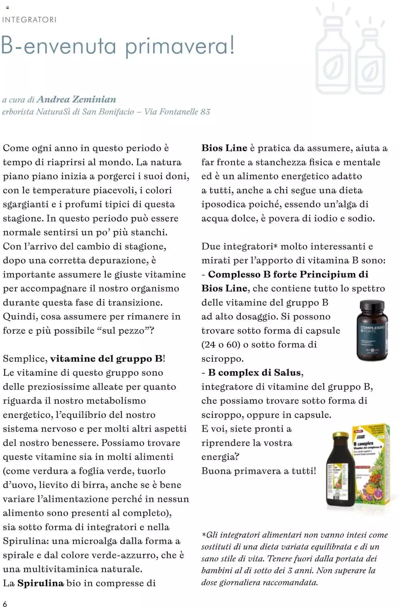 Bellezza Naturale Natura Sì da 1 aprile a 31 dicembre di 2024 - Pagina del volantino 6