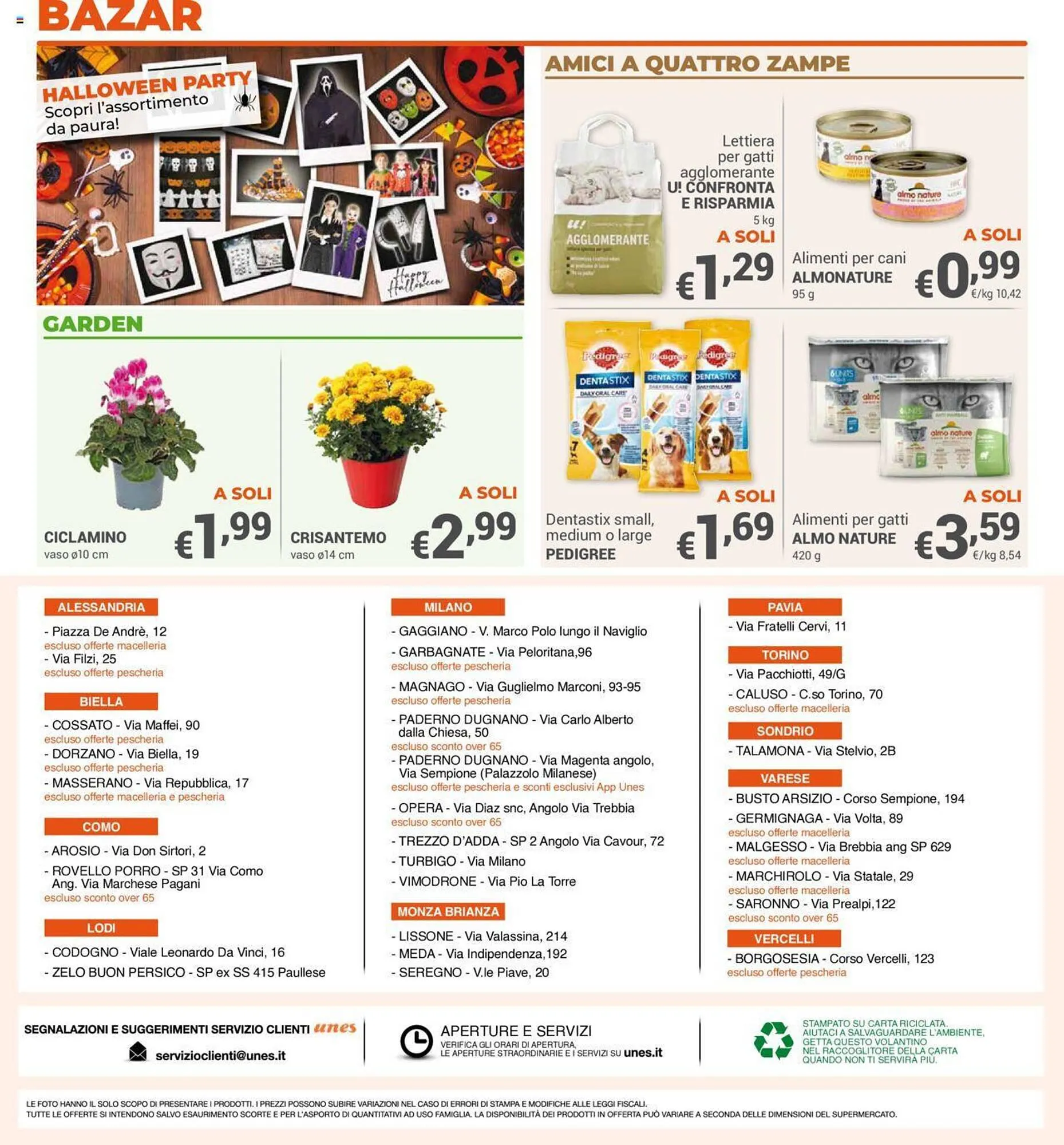 Volantino Unes da 18 ottobre a 31 ottobre di 2023 - Pagina del volantino 20