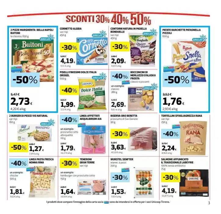 Sconti 30% 40% 50% da 27 marzo a 9 aprile di 2025 - Pagina del volantino 3