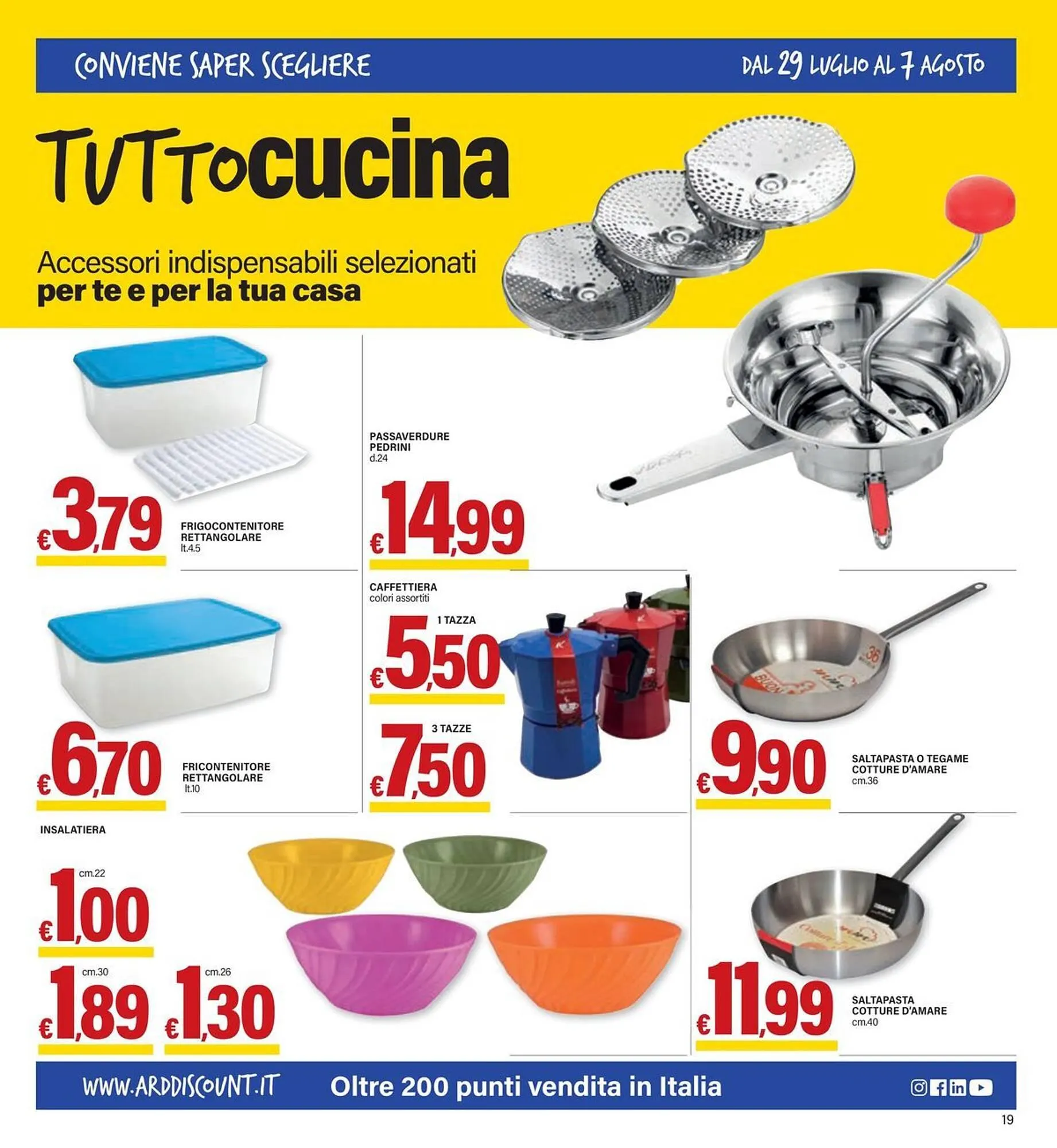 Volantino Ard Discount da 29 luglio a 7 agosto di 2024 - Pagina del volantino 19