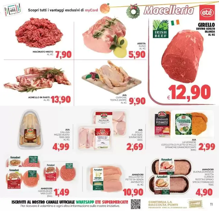 Qualita a prezzo bloccato da 10 dicembre a 26 dicembre di 2024 - Pagina del volantino 11