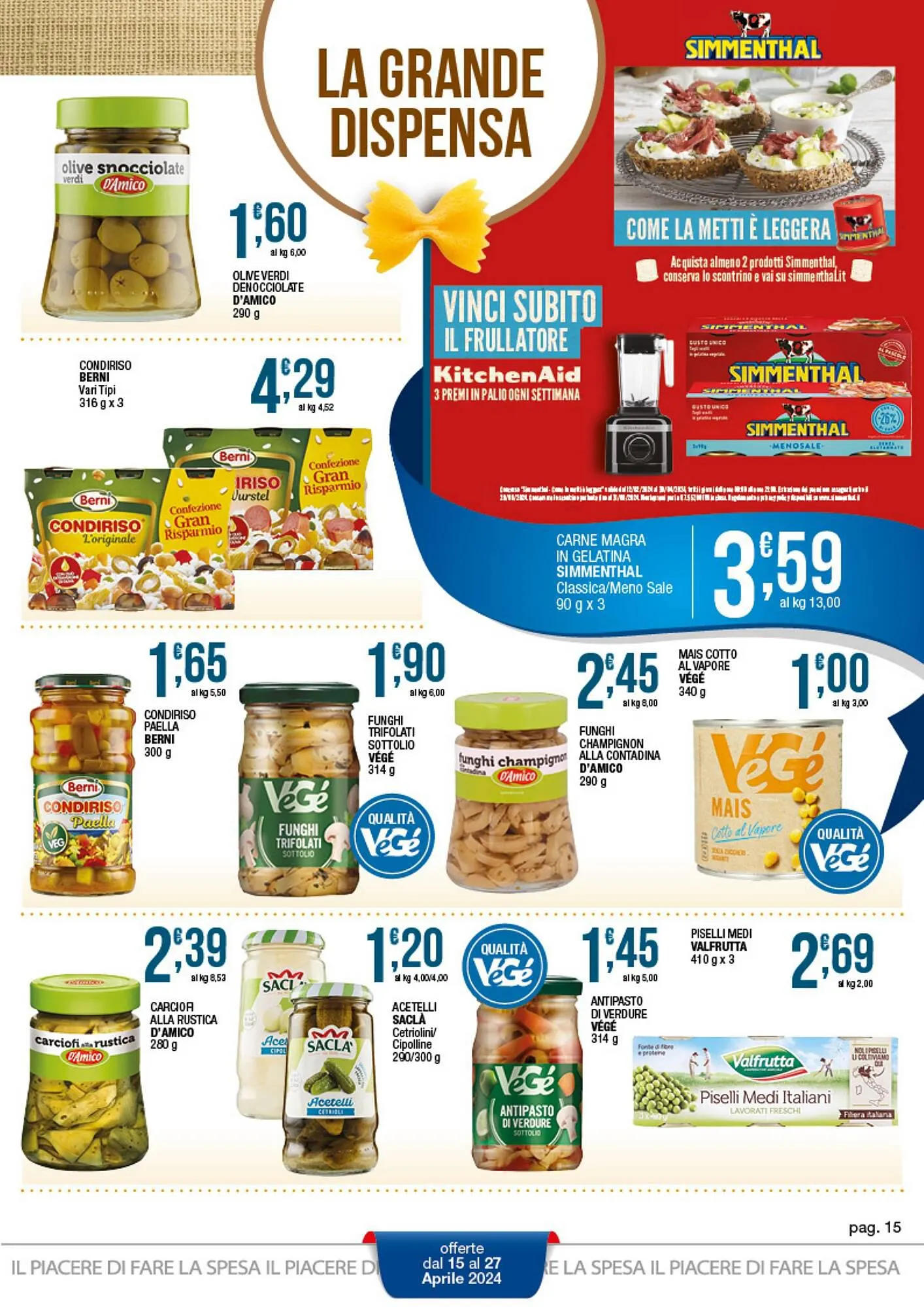 Volantino Sidis superstore da 15 aprile a 27 aprile di 2024 - Pagina del volantino 15