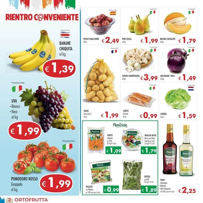 Rientro conveniente da 28 agosto a 10 settembre di 2024 - Pagina del volantino 2