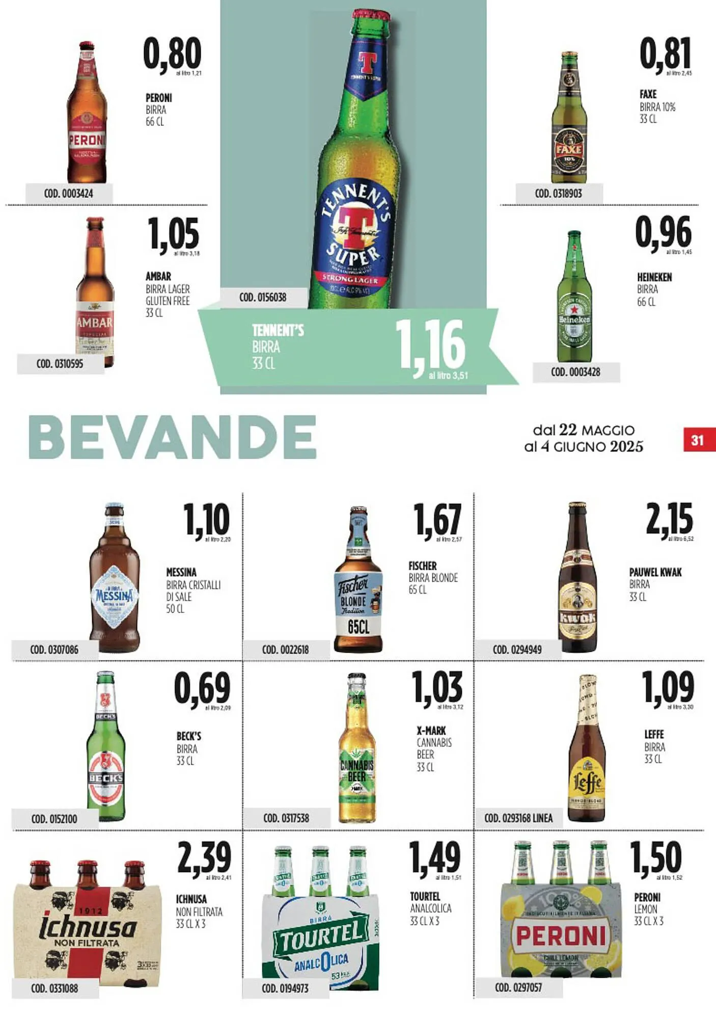 Volantino Carico Cash & Carry da 22 maggio a 4 giugno di 2025 - Pagina del volantino 31