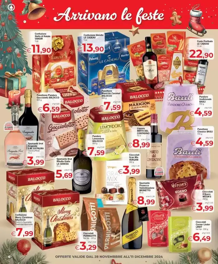 Sottocosto da 28 novembre a 7 dicembre di 2024 - Pagina del volantino 6