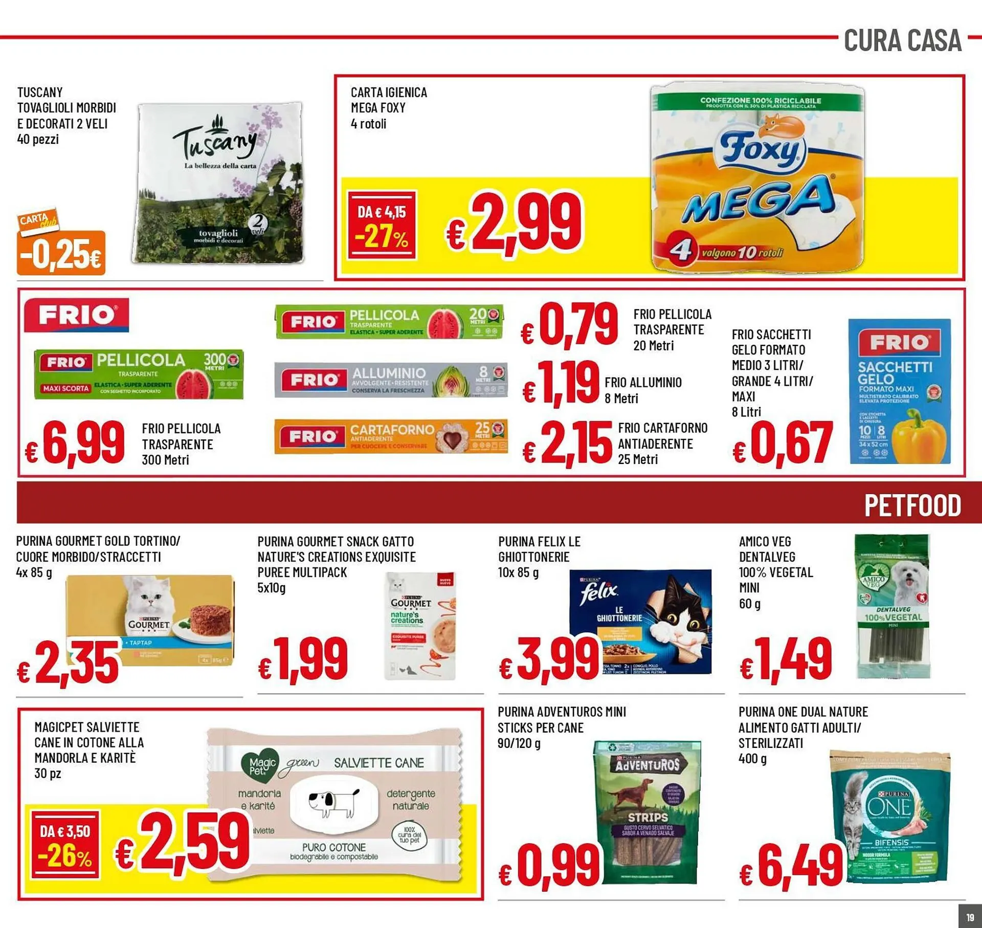 Volantino Famila Superstore da 3 luglio a 16 luglio di 2025 - Pagina del volantino 19