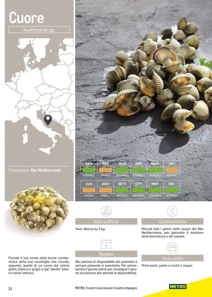 Catalogo Frutti di mare da 11 luglio a 31 luglio di 2025 - Pagina del volantino 13
