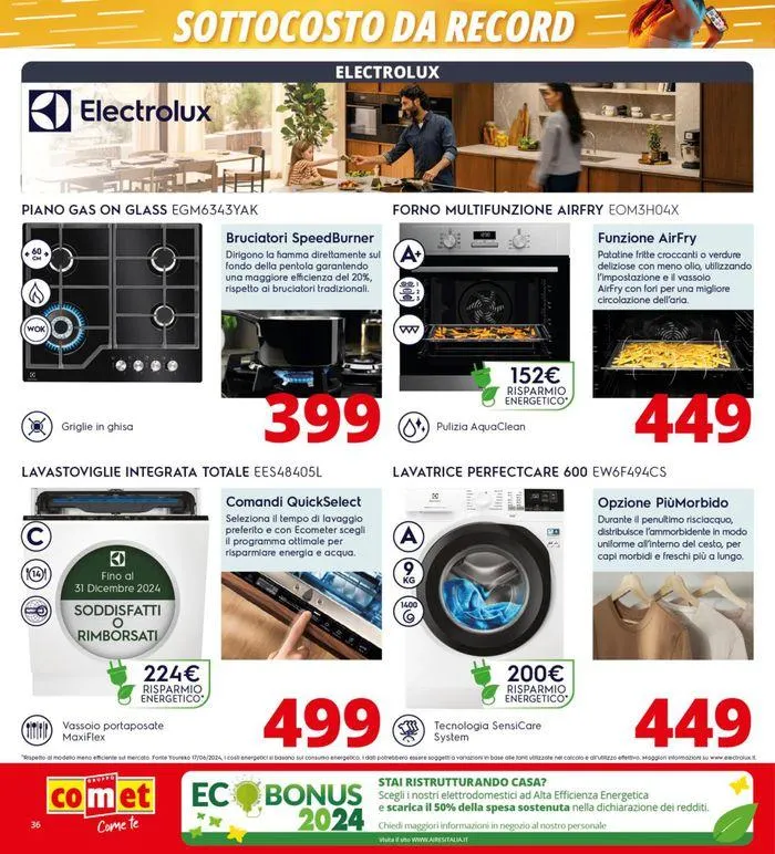 SOTTOCOSTO da Comet! da 5 luglio a 14 luglio di 2024 - Pagina del volantino 36