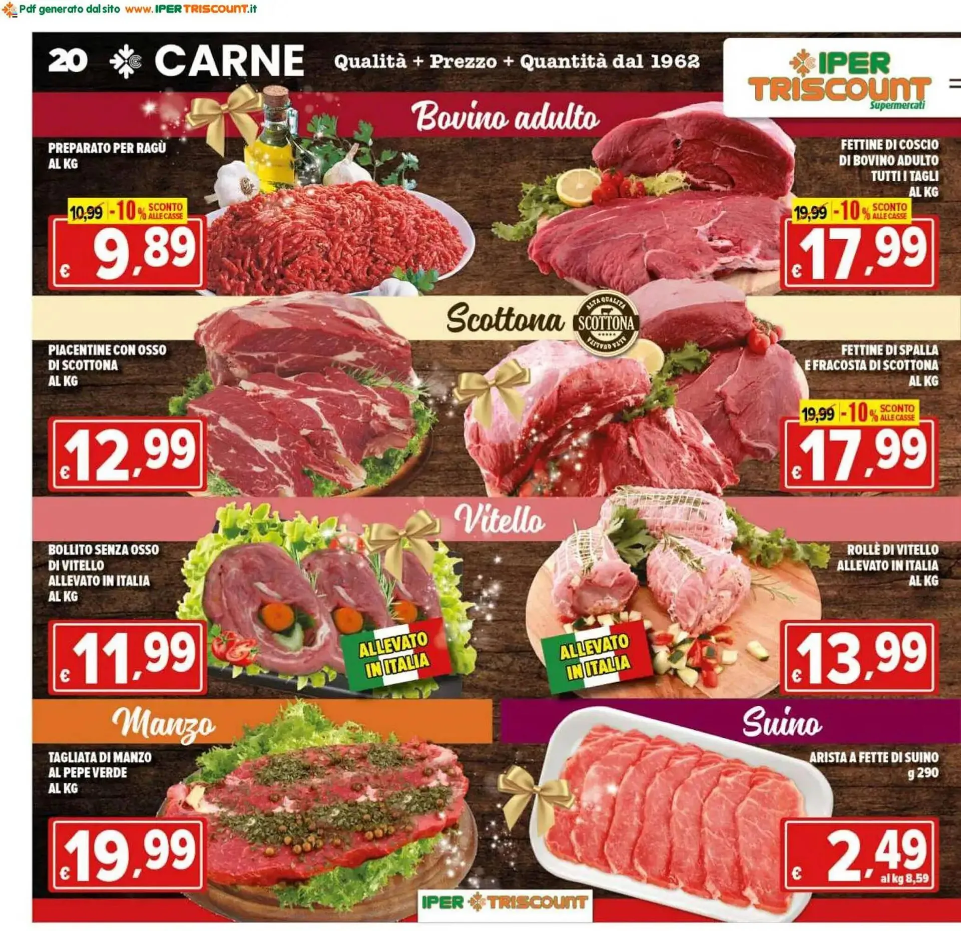 Volantino Iper Triscount da 6 dicembre a 15 dicembre di 2025 - Pagina del volantino 20