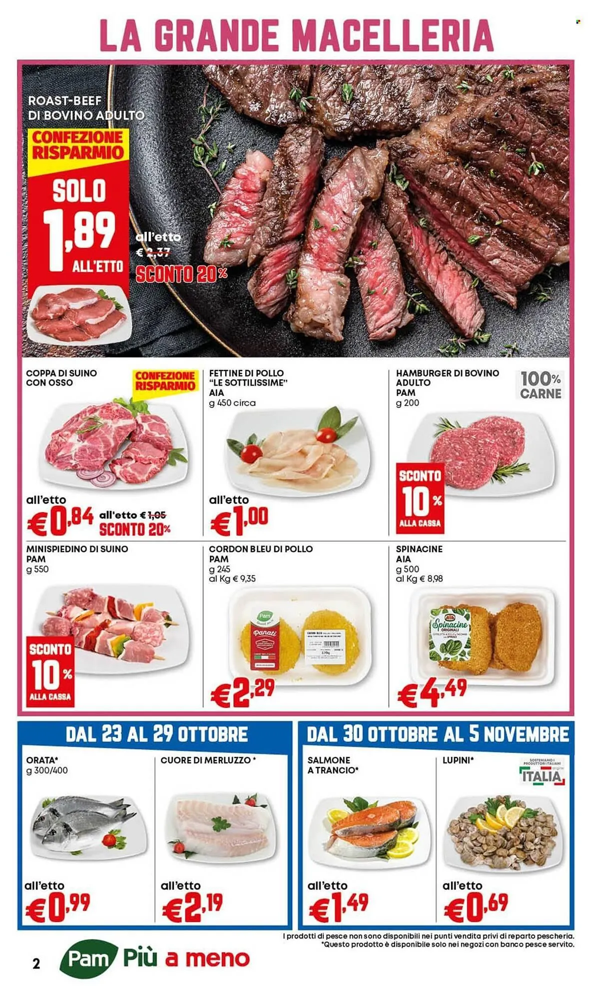 Volantino Pam da 23 ottobre a 5 novembre di 2025 - Pagina del volantino 2