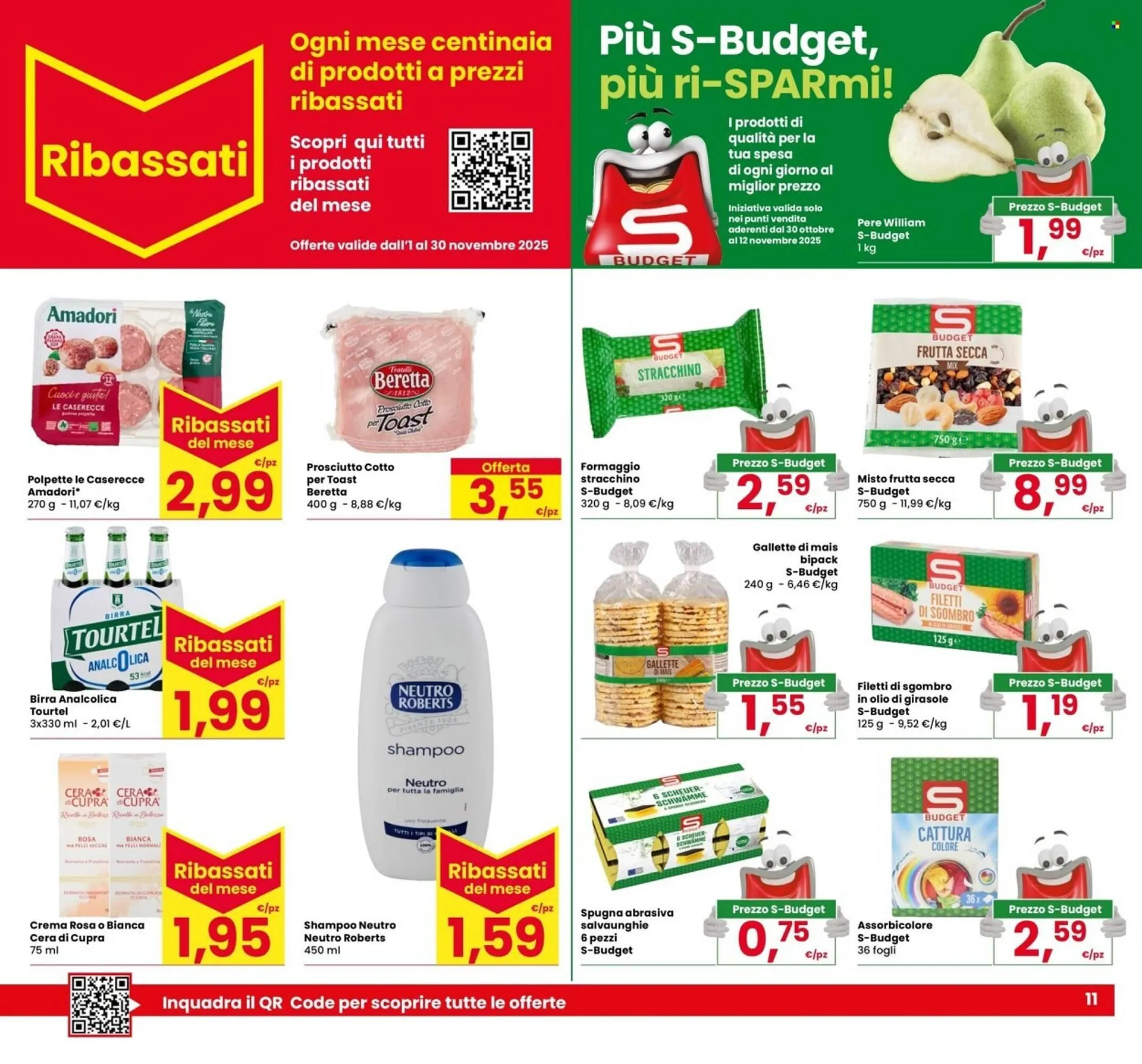 Volantino Eurospar da 30 ottobre a 12 novembre di 2025 - Pagina del volantino 11