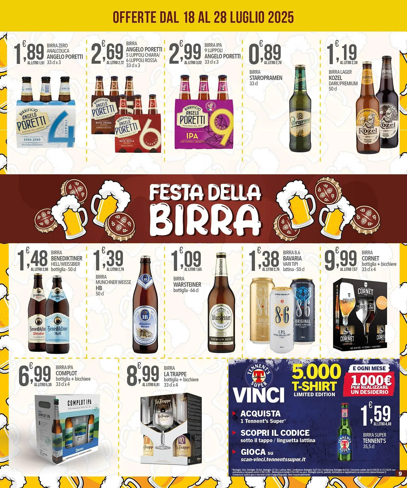 Volantino Iper Romagnolo da 18 luglio a 28 luglio di 2025 - Pagina del volantino 9