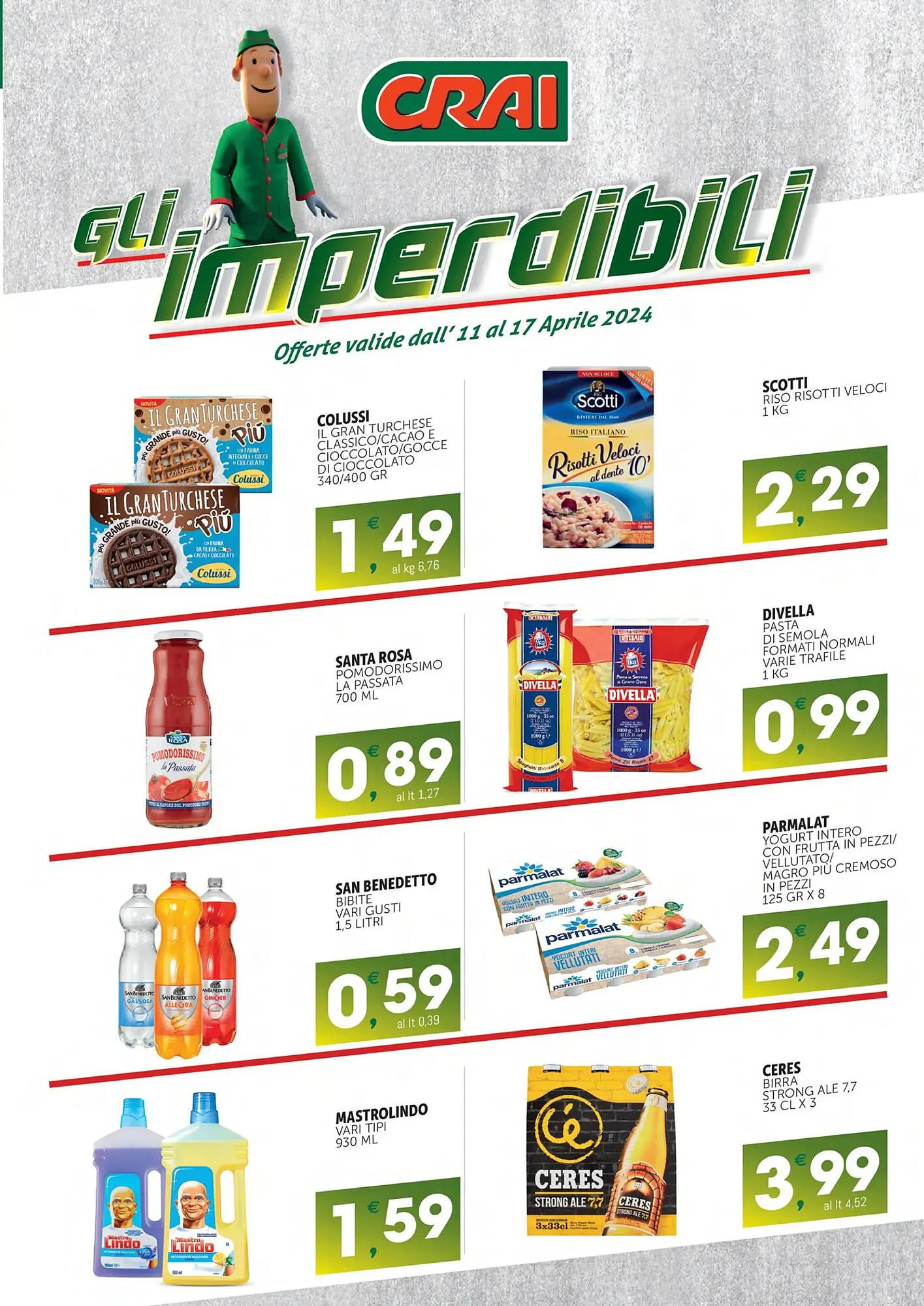Volantino Crai da 4 aprile a 17 aprile di 2024 - Pagina del volantino 23