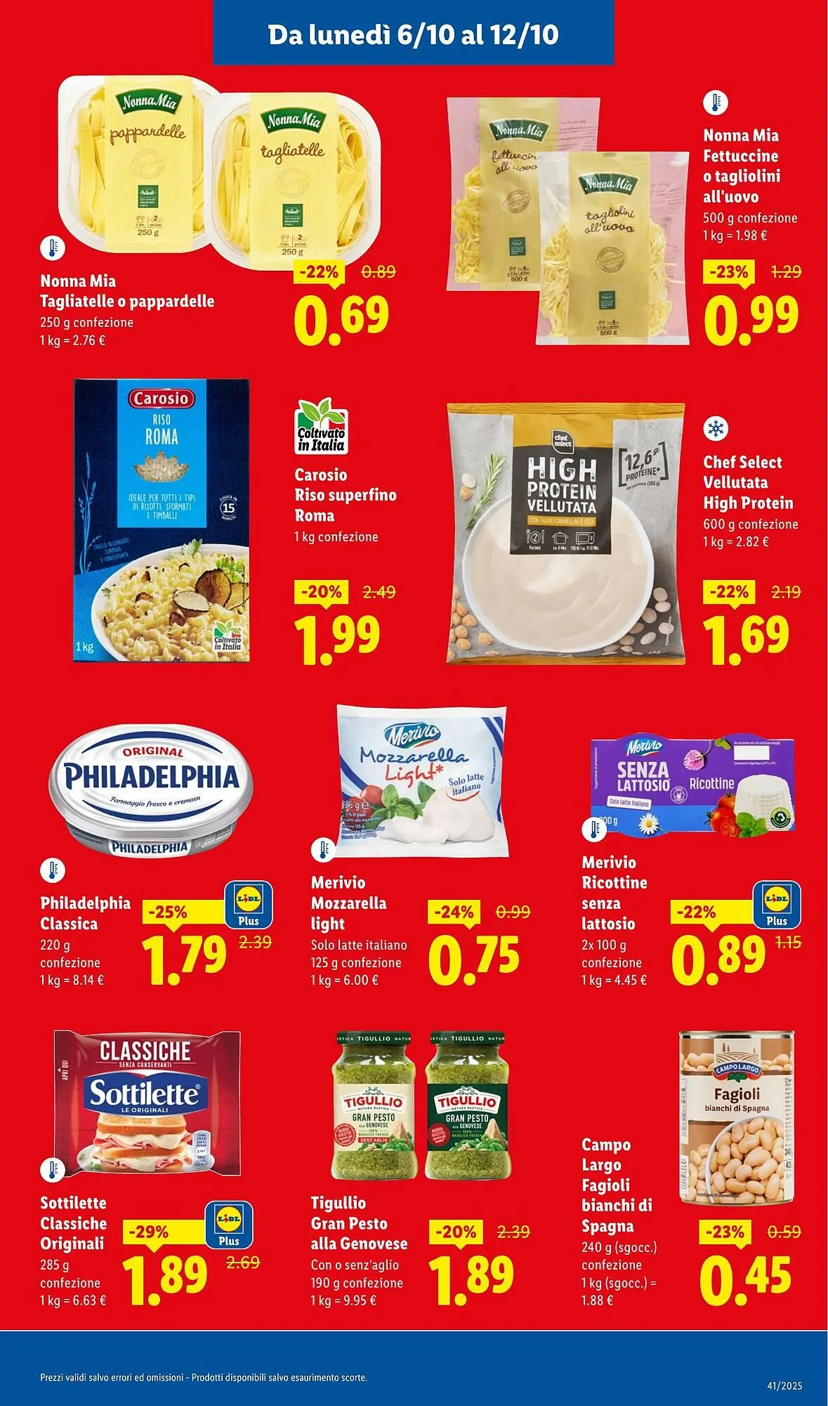 Volantino Lidl da 6 ottobre a 12 ottobre di 2025 - Pagina del volantino 9