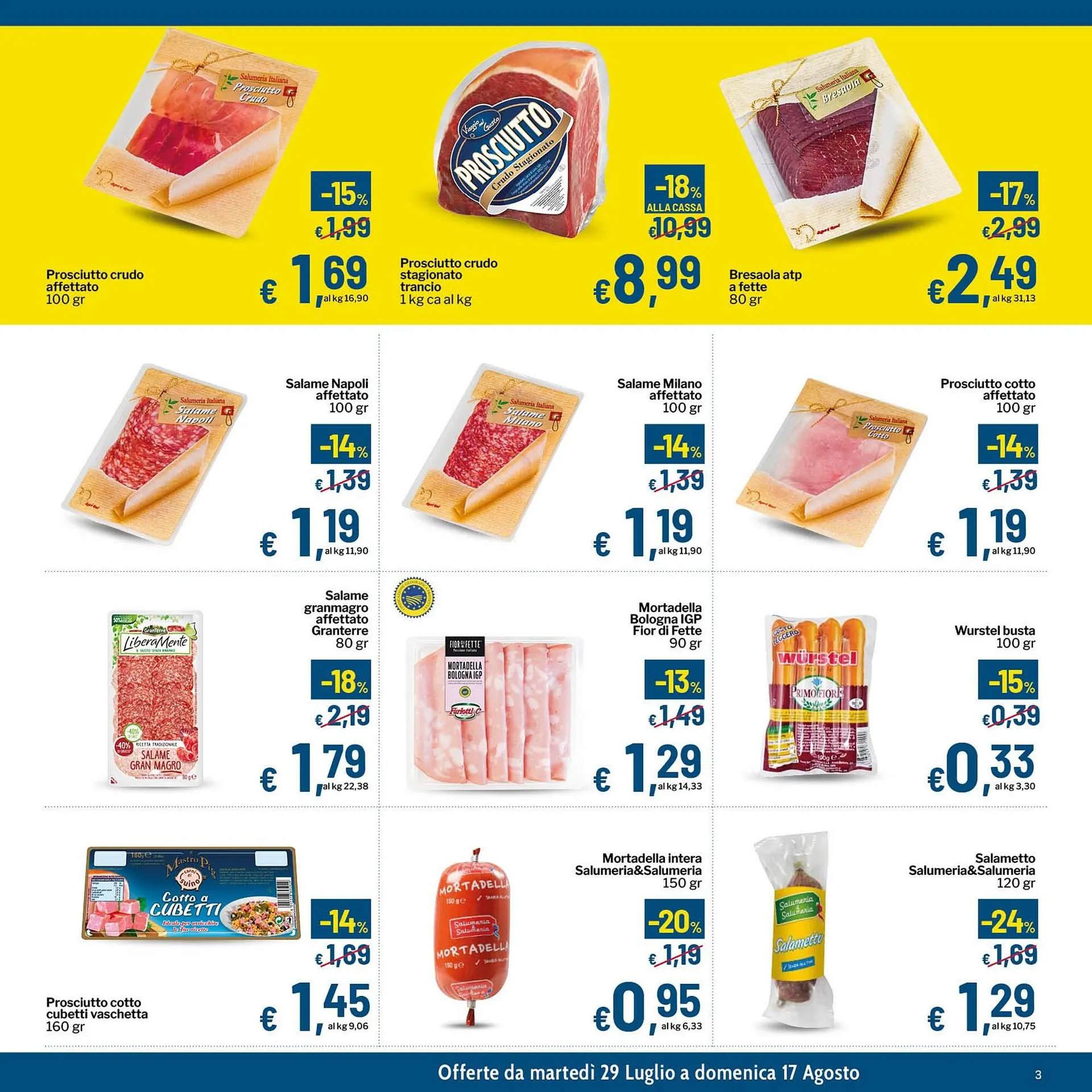 Volantino Qui Discount da 29 luglio a 17 agosto di 2025 - Pagina del volantino 3