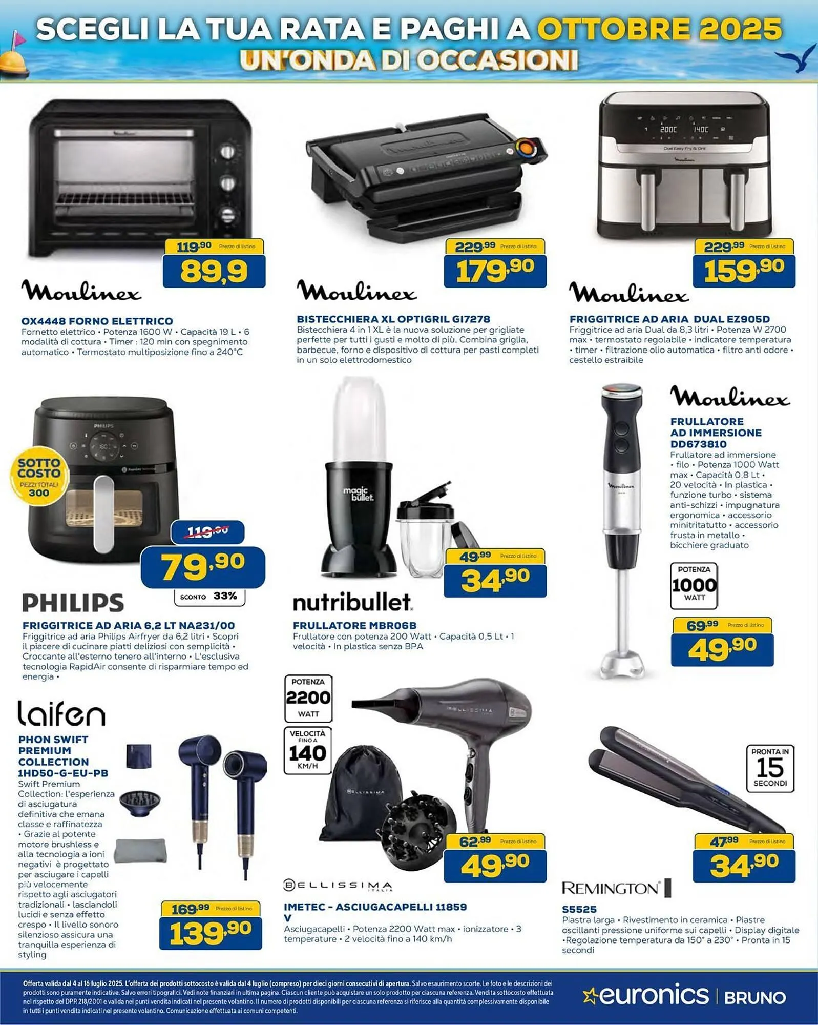 Volantino Euronics da 4 luglio a 16 luglio di 2025 - Pagina del volantino 18