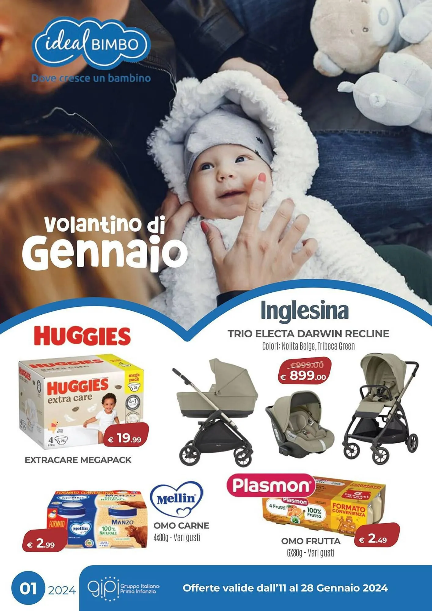 Volantino Ideal Bimbo da 11 gennaio a 28 gennaio di 2024 - Pagina del volantino 
