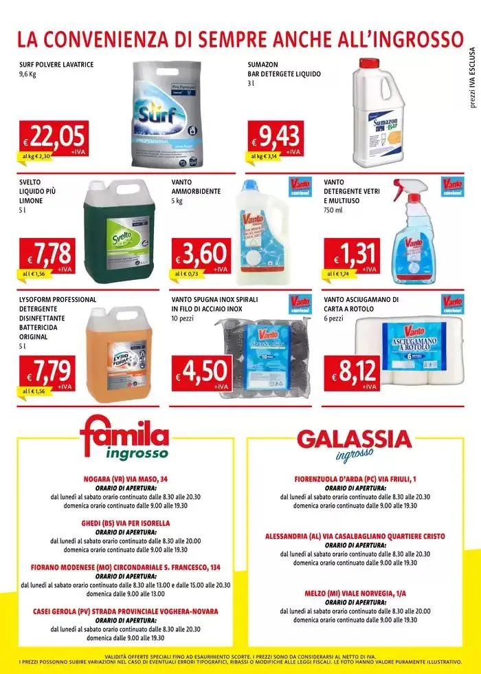 SPECIALE BAR & RISTORAZIONE 31/03 da 31 marzo a 9 aprile di 2025 - Pagina del volantino 8