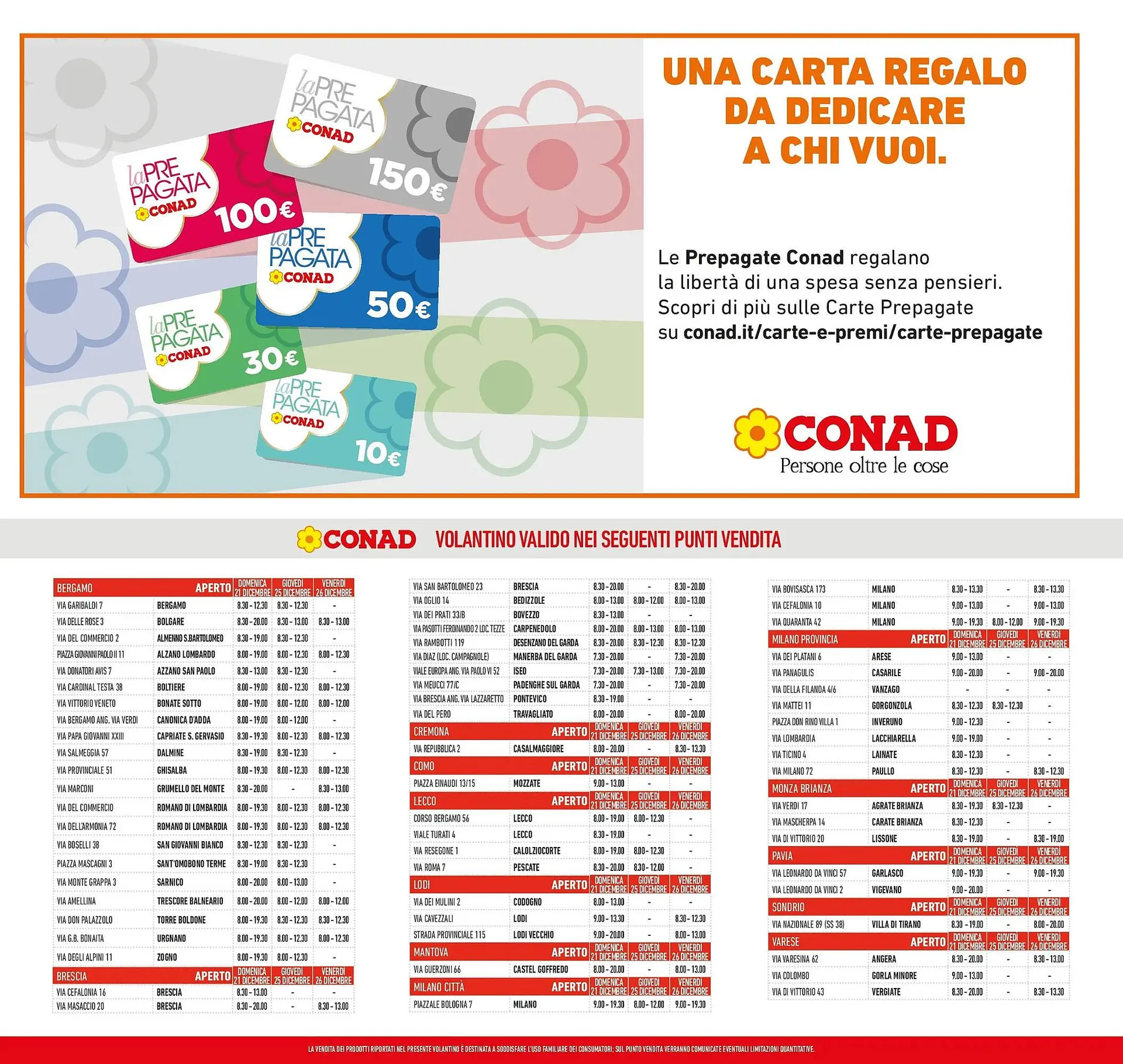 Volantino Conad da 15 dicembre a 26 dicembre di 2025 - Pagina del volantino 44