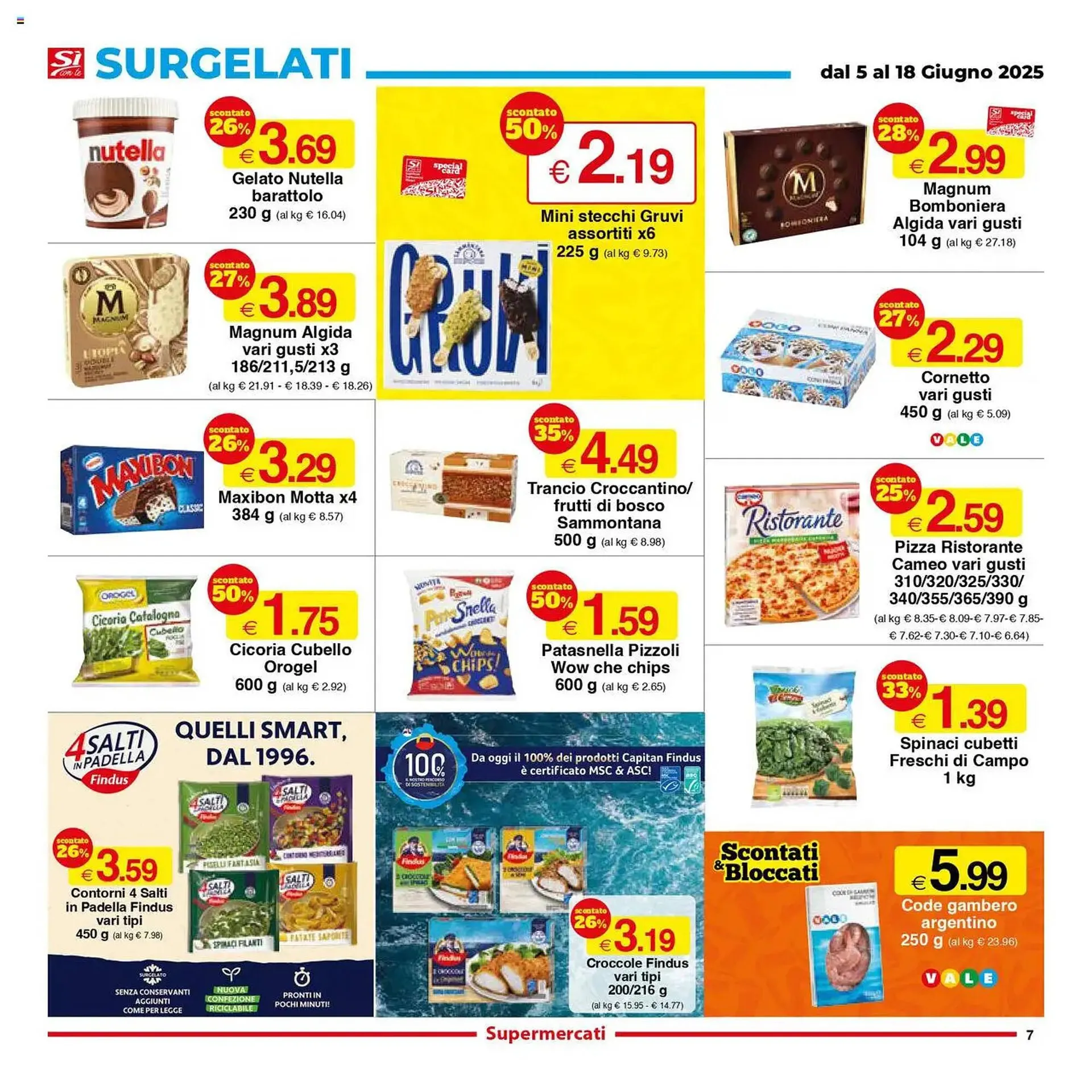 Volantino Sì con te da 5 giugno a 18 giugno di 2025 - Pagina del volantino 7