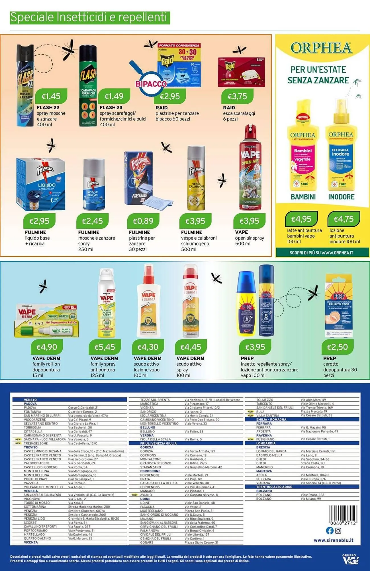Volantino Sirene Blu da 1 luglio a 27 luglio di 2025 - Pagina del volantino 28