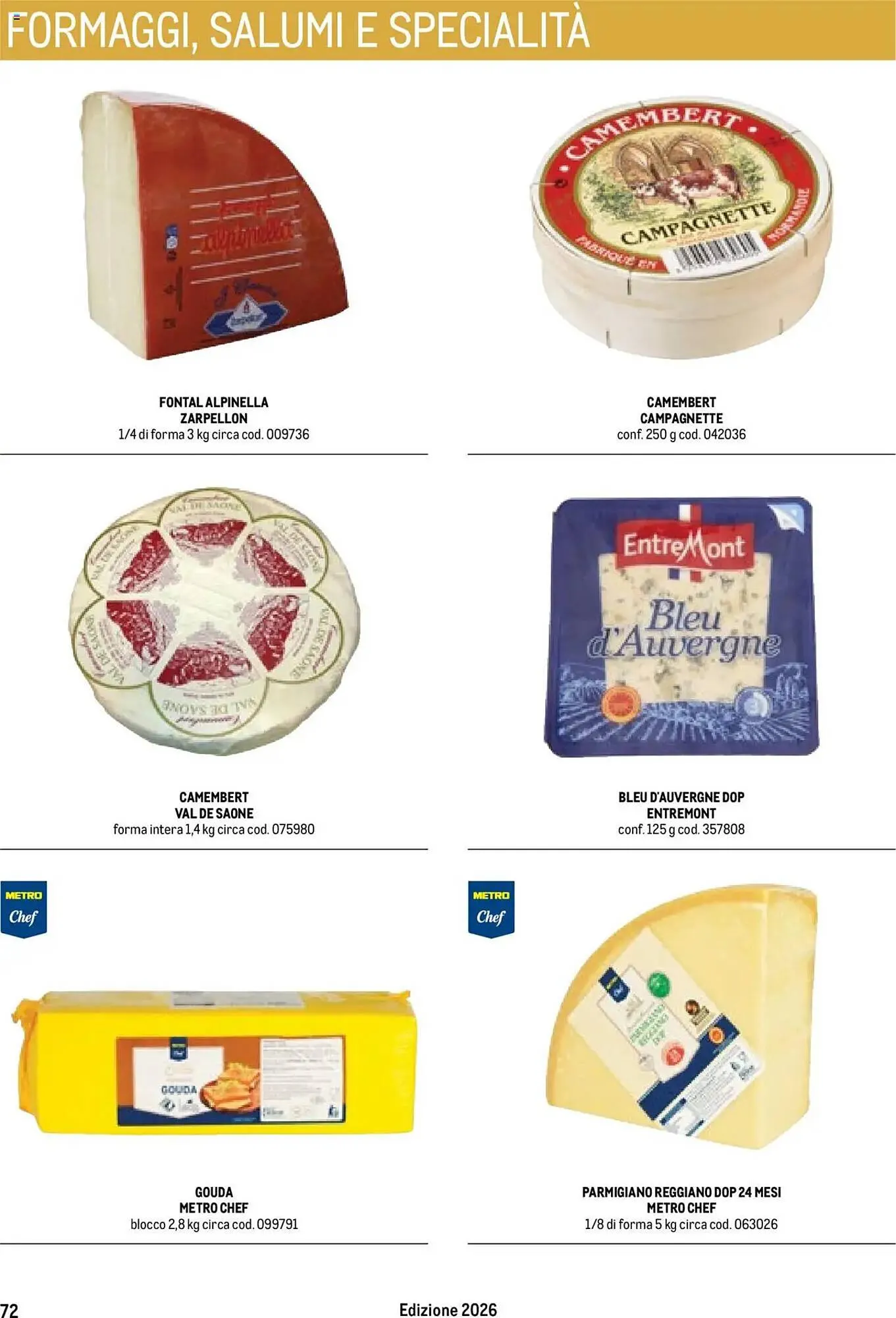Volantino Metro da 17 ottobre a 17 ottobre di 2026 - Pagina del volantino 72