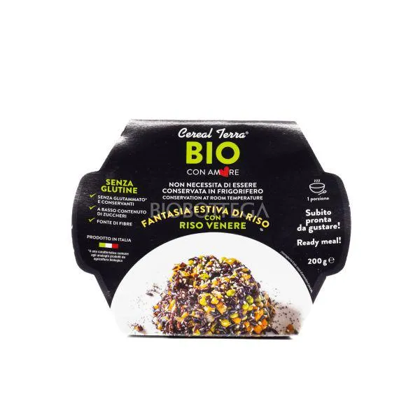 Fantasia Estiva di Riso con Riso Venere Cereal Terra 200G