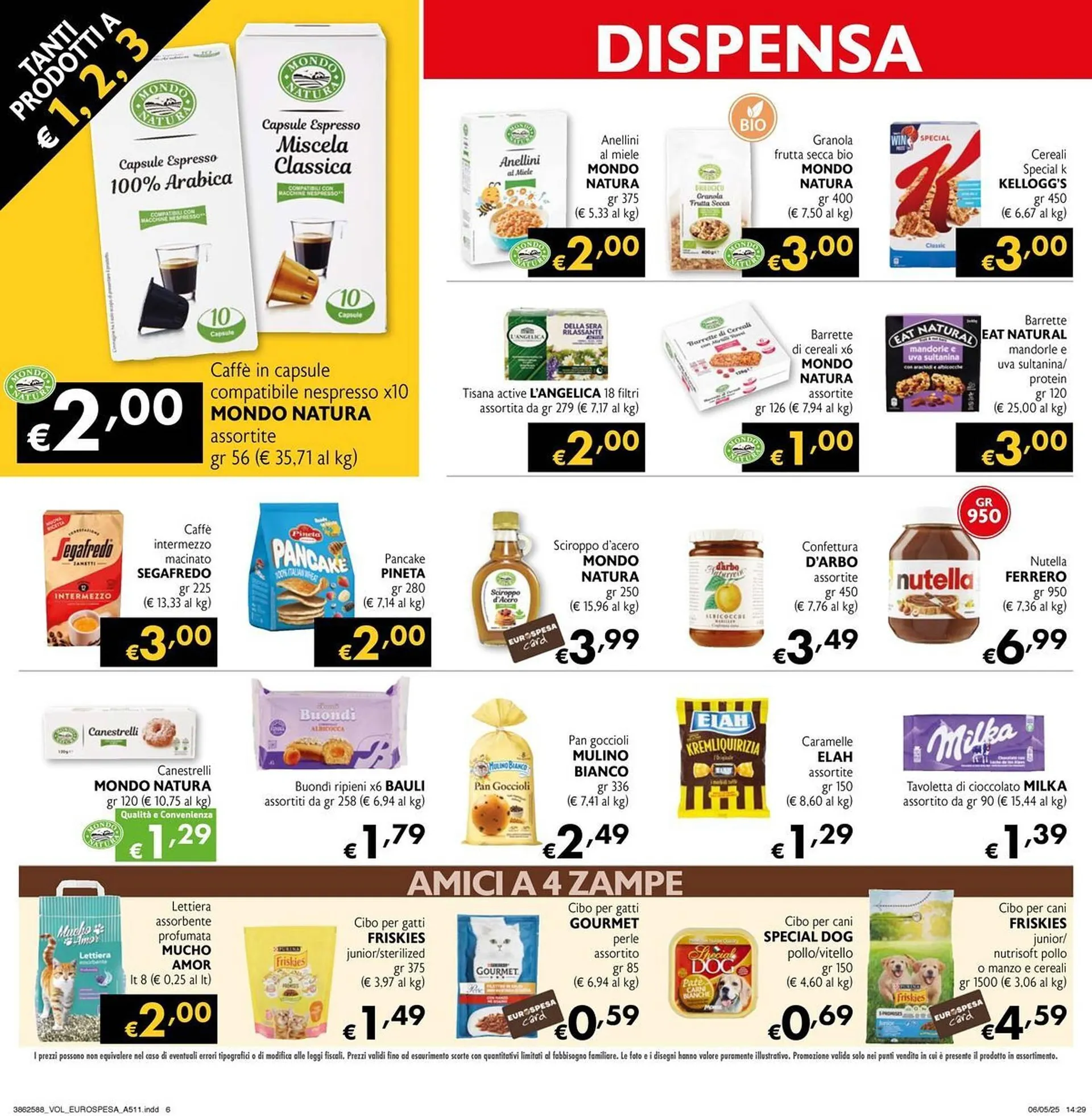 Volantino Eurospesa da 22 maggio a 4 giugno di 2025 - Pagina del volantino 6
