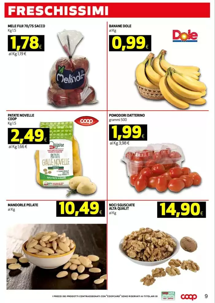 dal 3 AL 10 APRILE da 3 aprile a 10 aprile di 2025 - Pagina del volantino 9