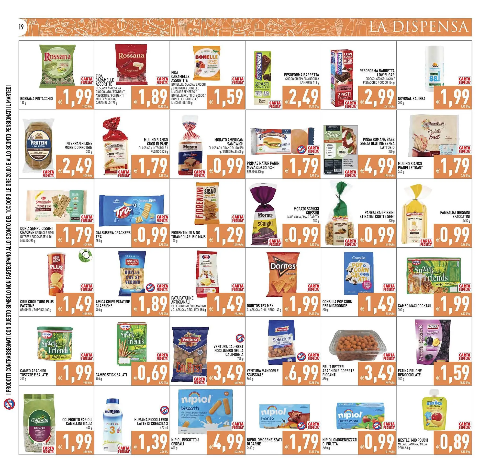 Volantino Supermercati Agorà da 17 marzo a 25 marzo di 2026 - Pagina del volantino 19
