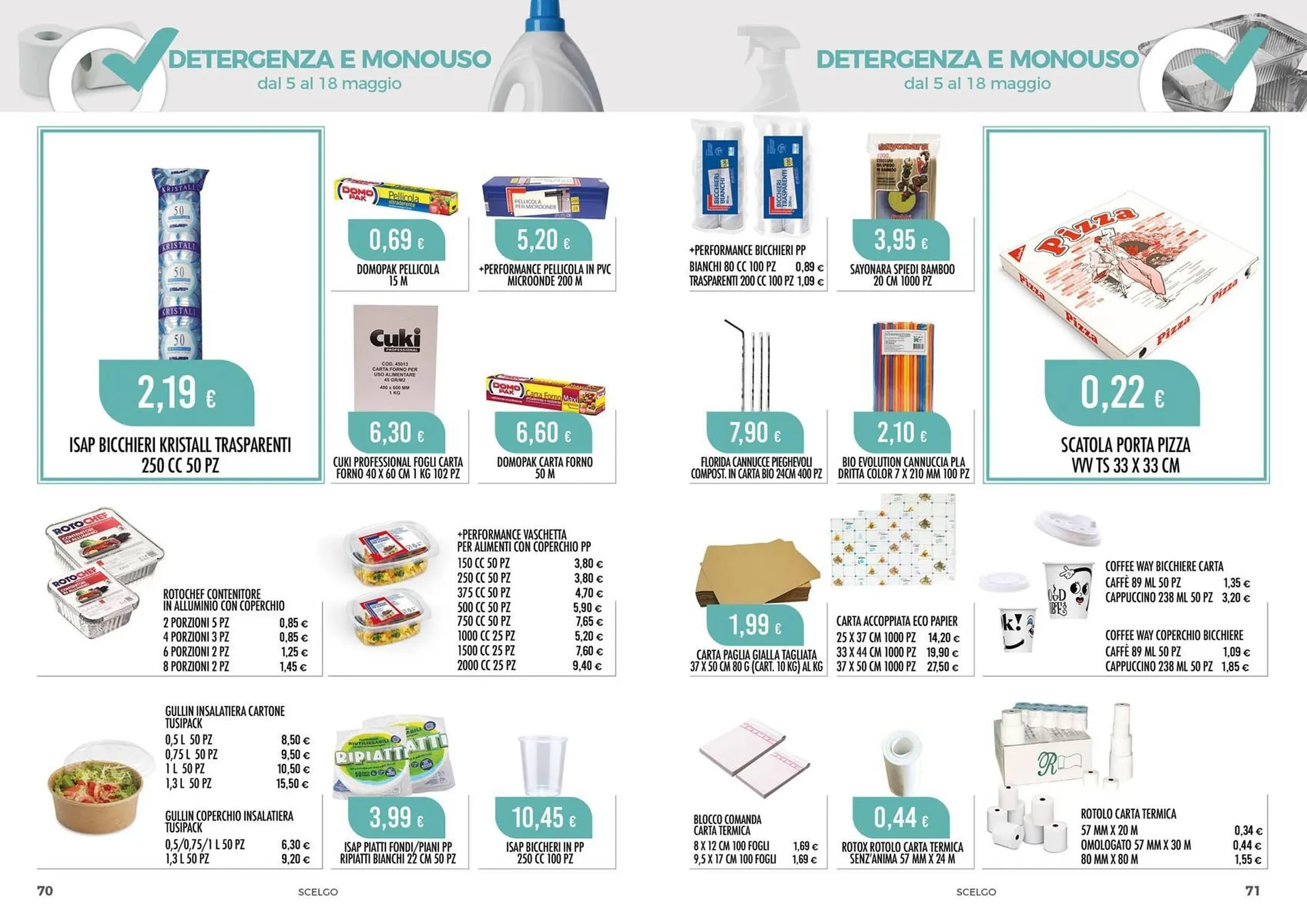 Volantino Scelgo da 5 maggio a 18 maggio di 2025 - Pagina del volantino 36