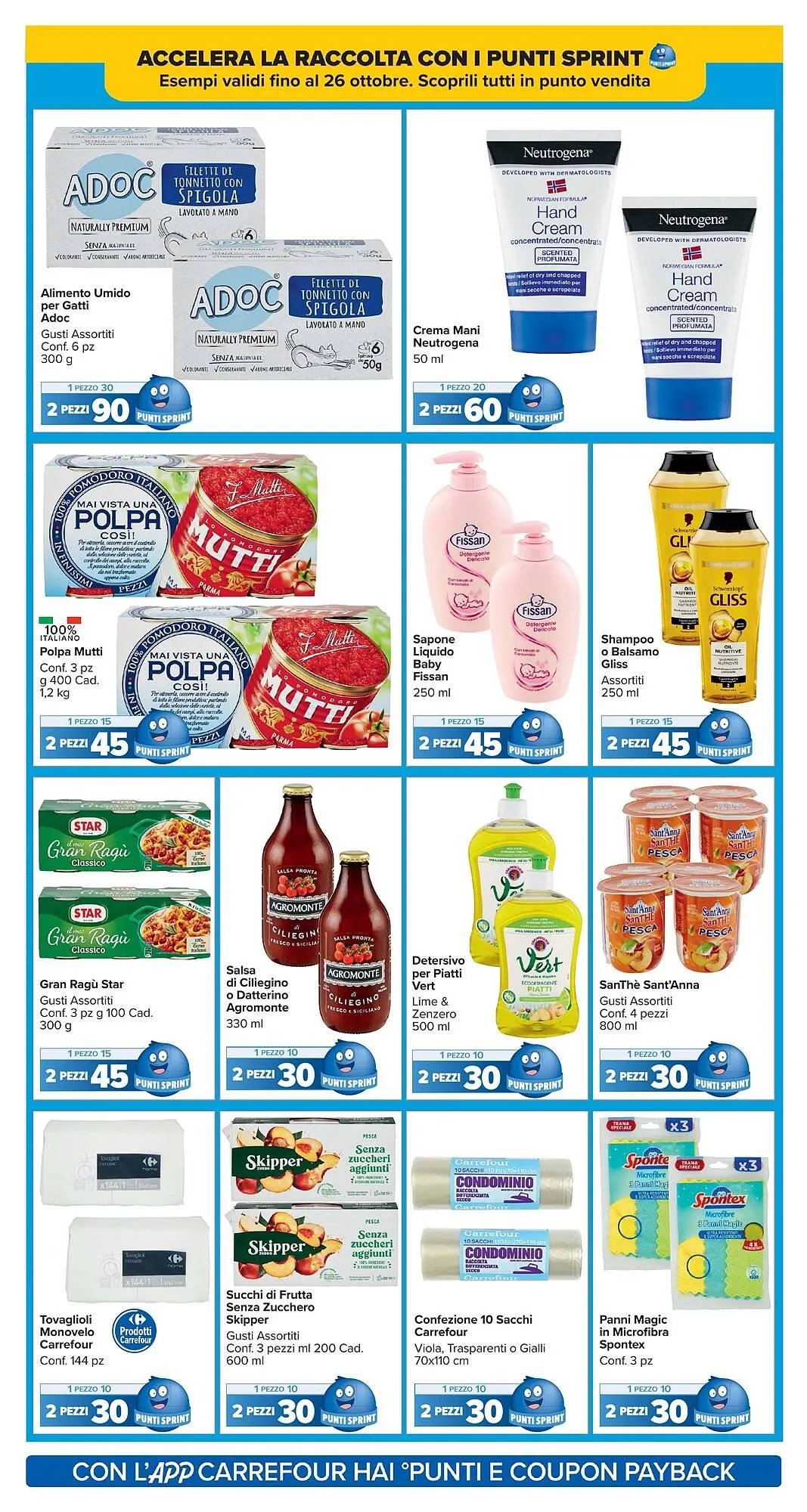 Volantino Carrefour Market da 10 ottobre a 19 ottobre di 2025 - Pagina del volantino 20