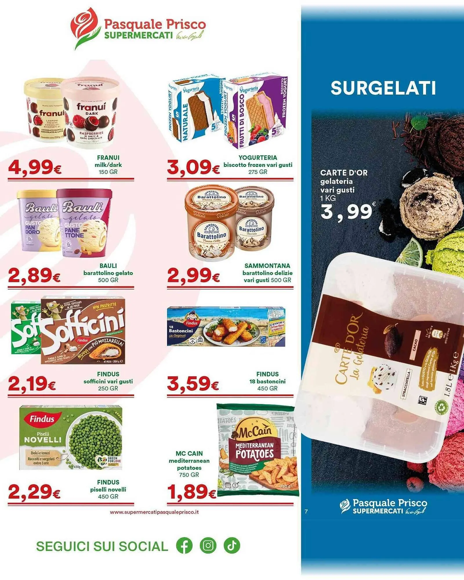 Volantino Supermercati Pasquale Prisco da 28 luglio a 10 agosto di 2025 - Pagina del volantino 7