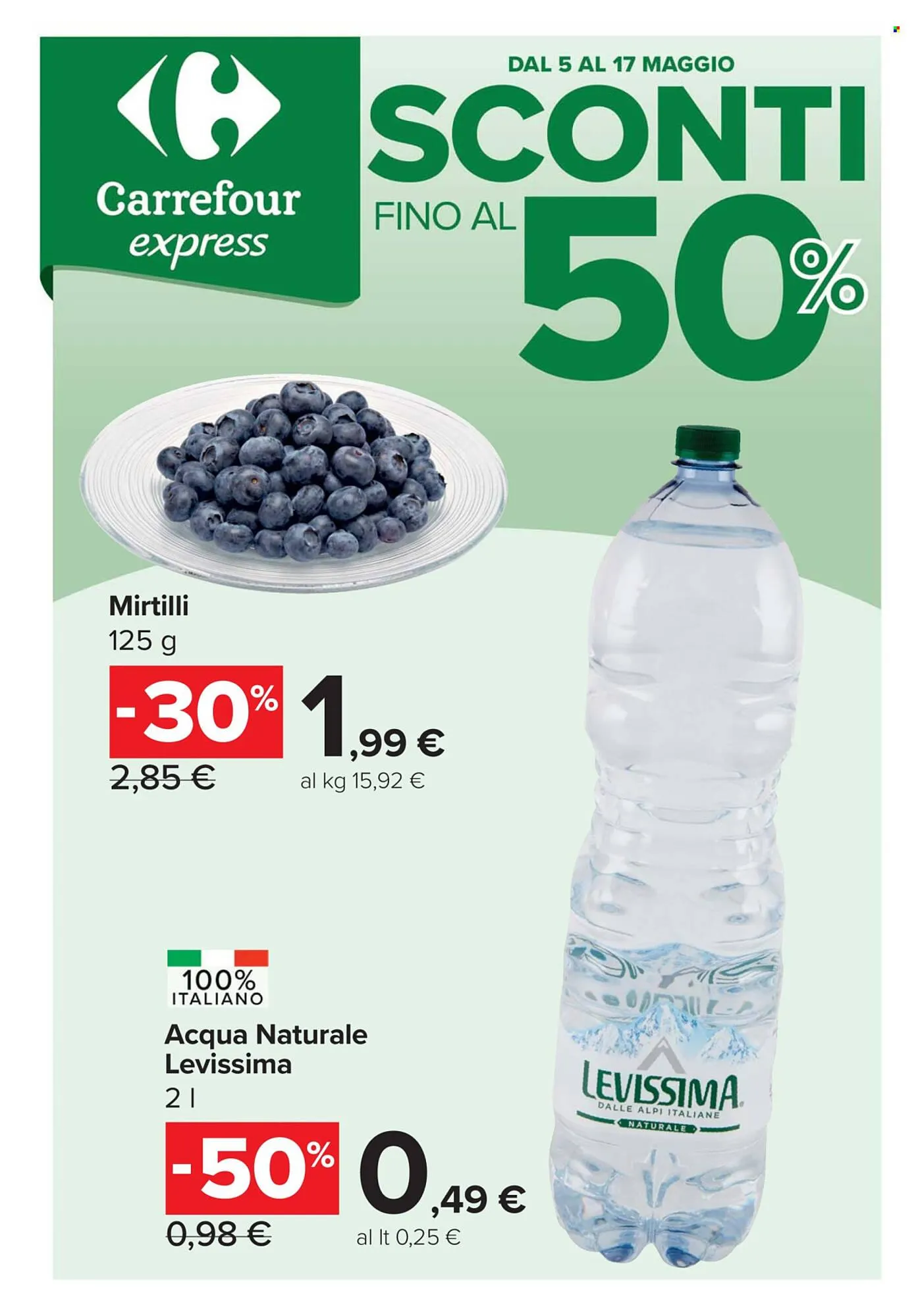 Volantino Carrefour Express da 5 maggio a 17 maggio di 2026 - Pagina del volantino 1
