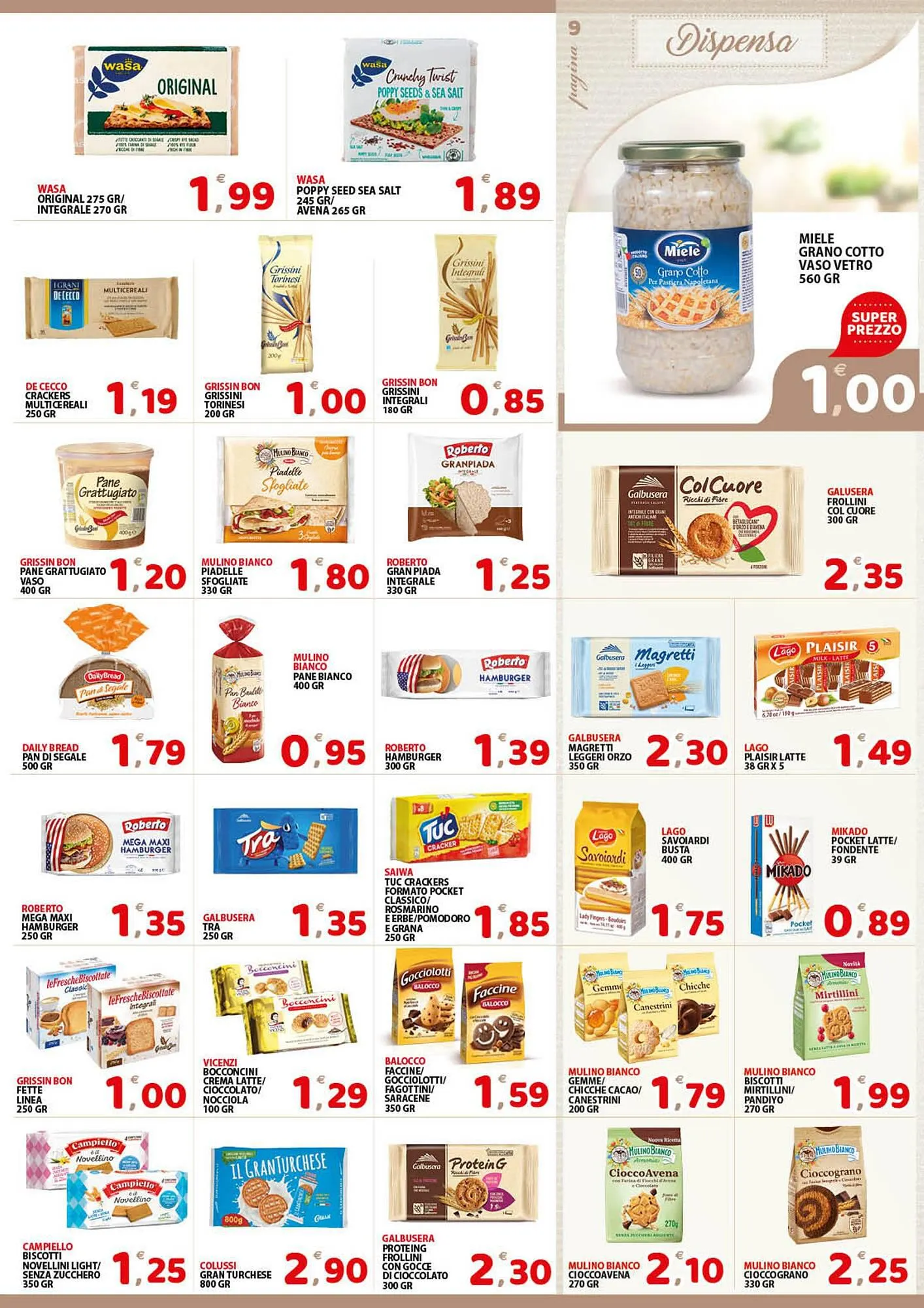 Volantino Premium Supermercati da 7 marzo a 19 marzo di 2024 - Pagina del volantino 9
