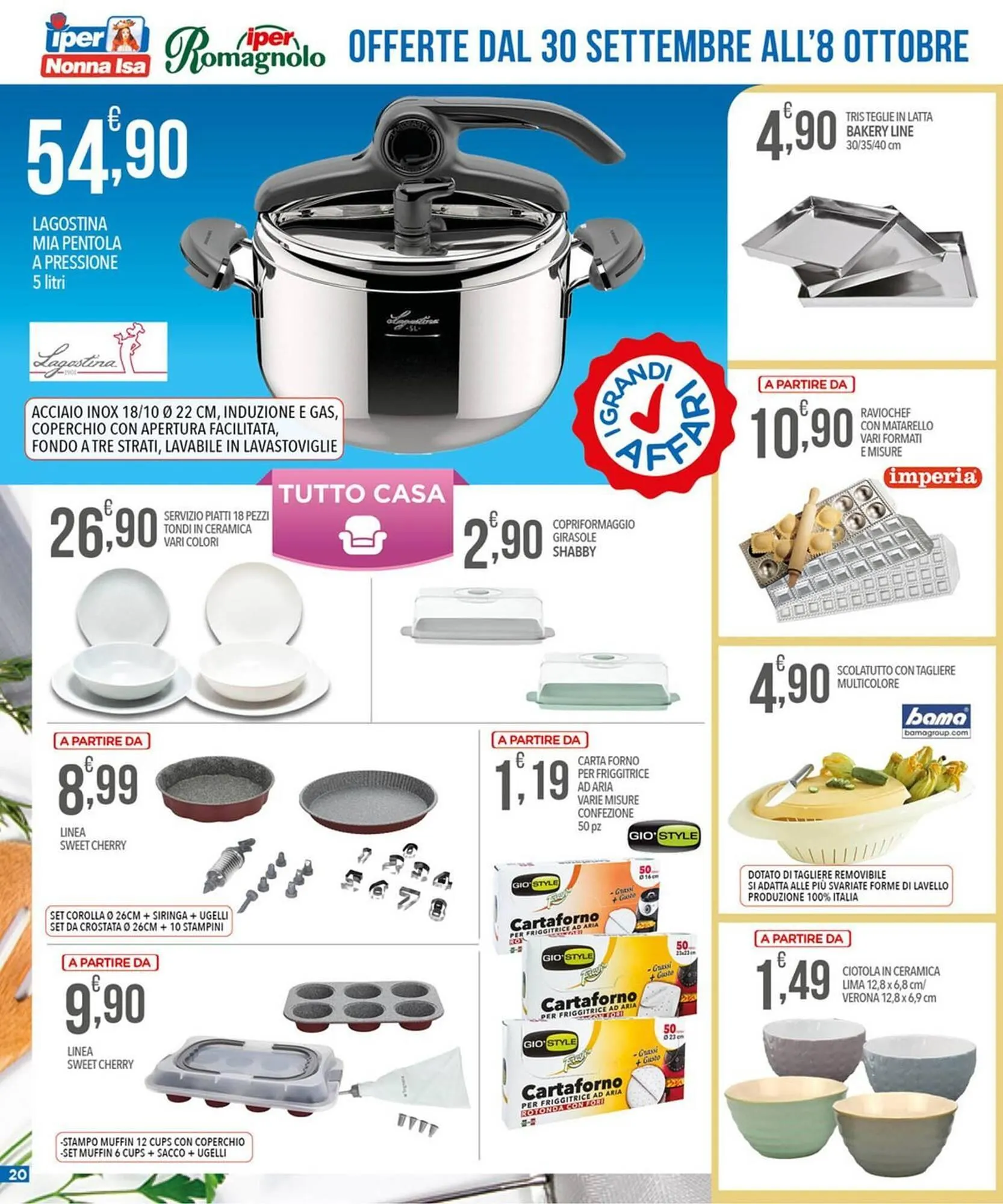 Volantino Iper Nonna Isa da 30 settembre a 8 ottobre di 2025 - Pagina del volantino 20