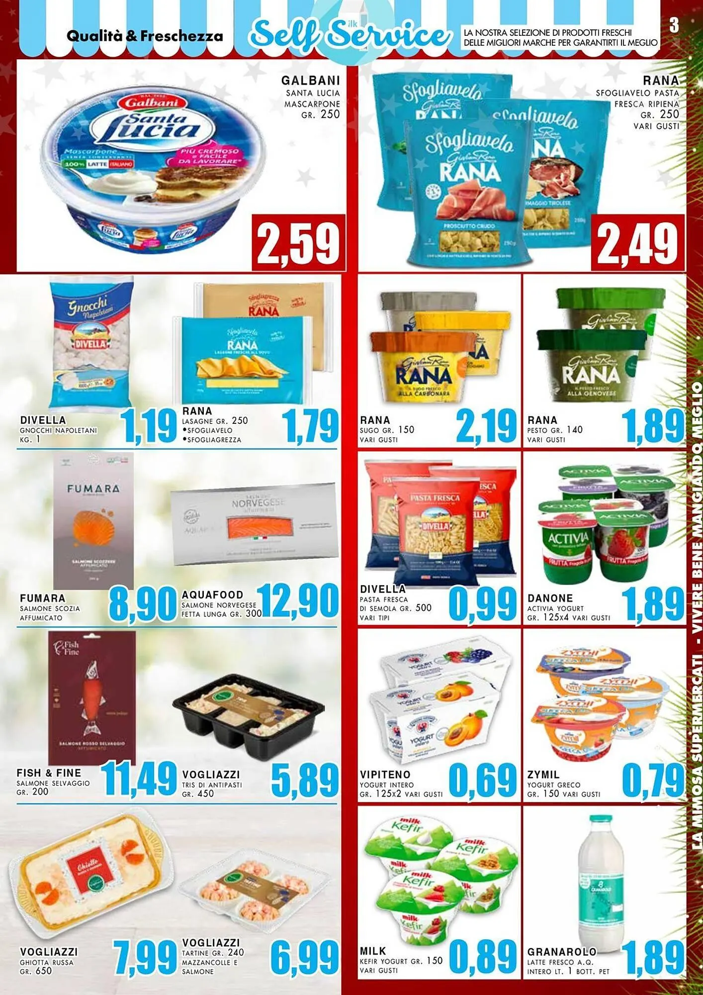 Volantino La Mimosa Supermercati da 15 dicembre a 24 dicembre di 2025 - Pagina del volantino 3