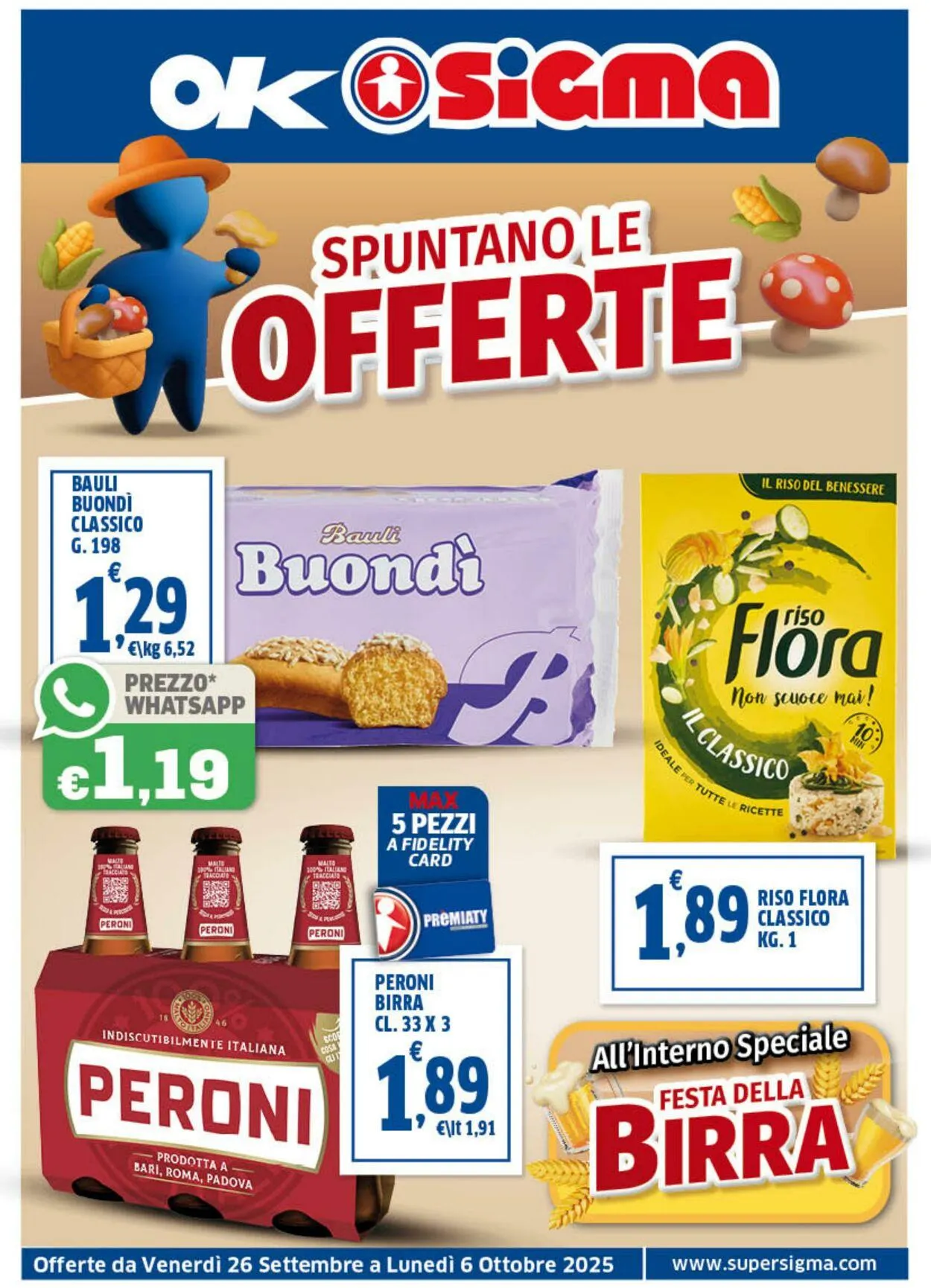 Sigma - Napoli Volantino attuale da 26 settembre a 6 ottobre di 2025 - Pagina del volantino 1