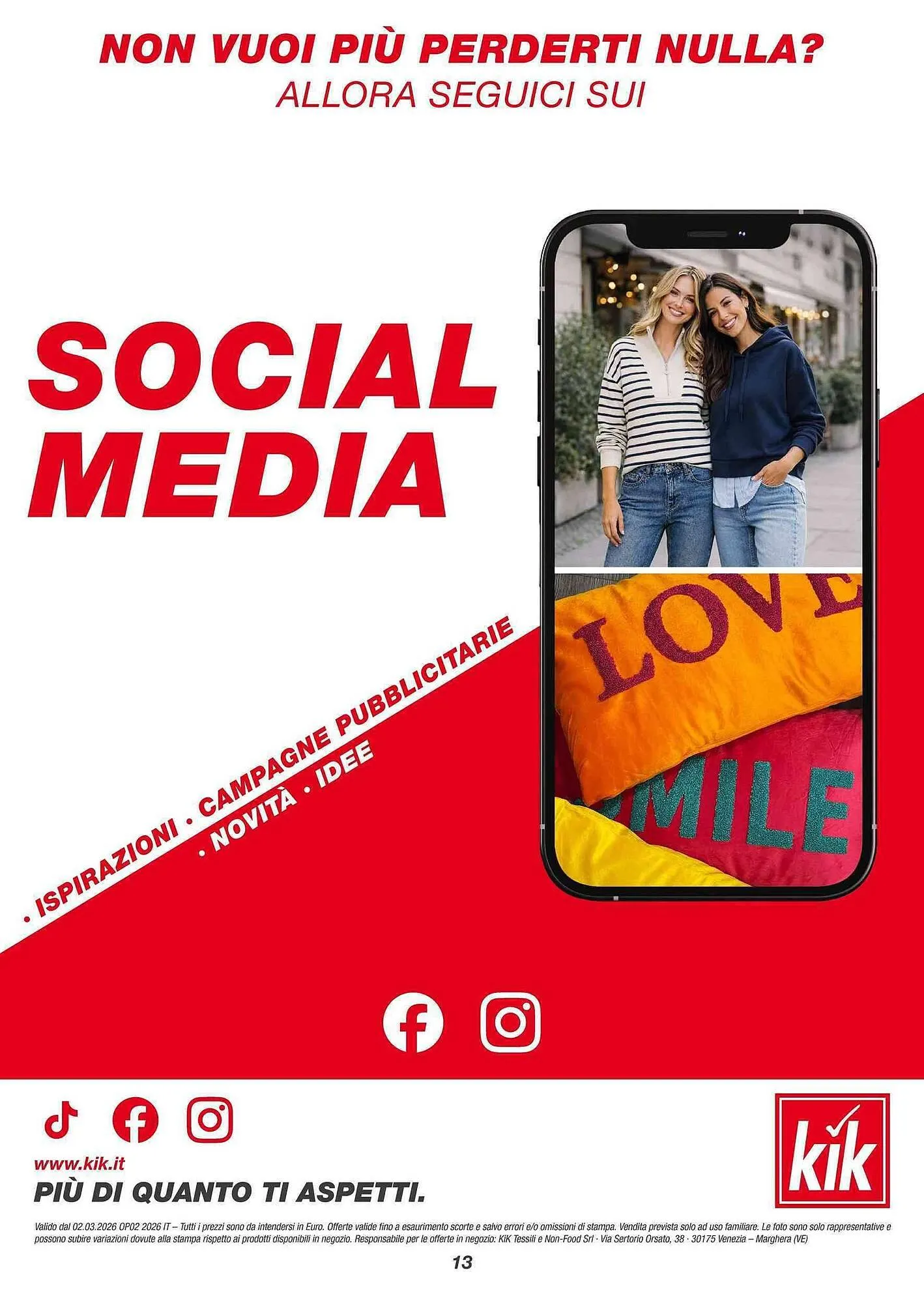 Volantino KiK da 9 marzo a 6 aprile di 2026 - Pagina del volantino 13