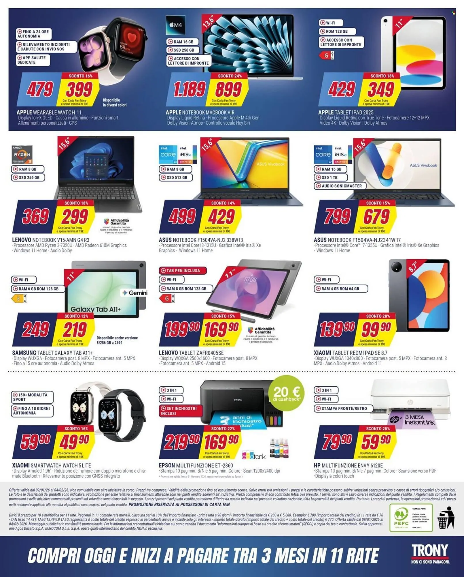 Volantino Trony da 9 gennaio a 4 febbraio di 2026 - Pagina del volantino 8
