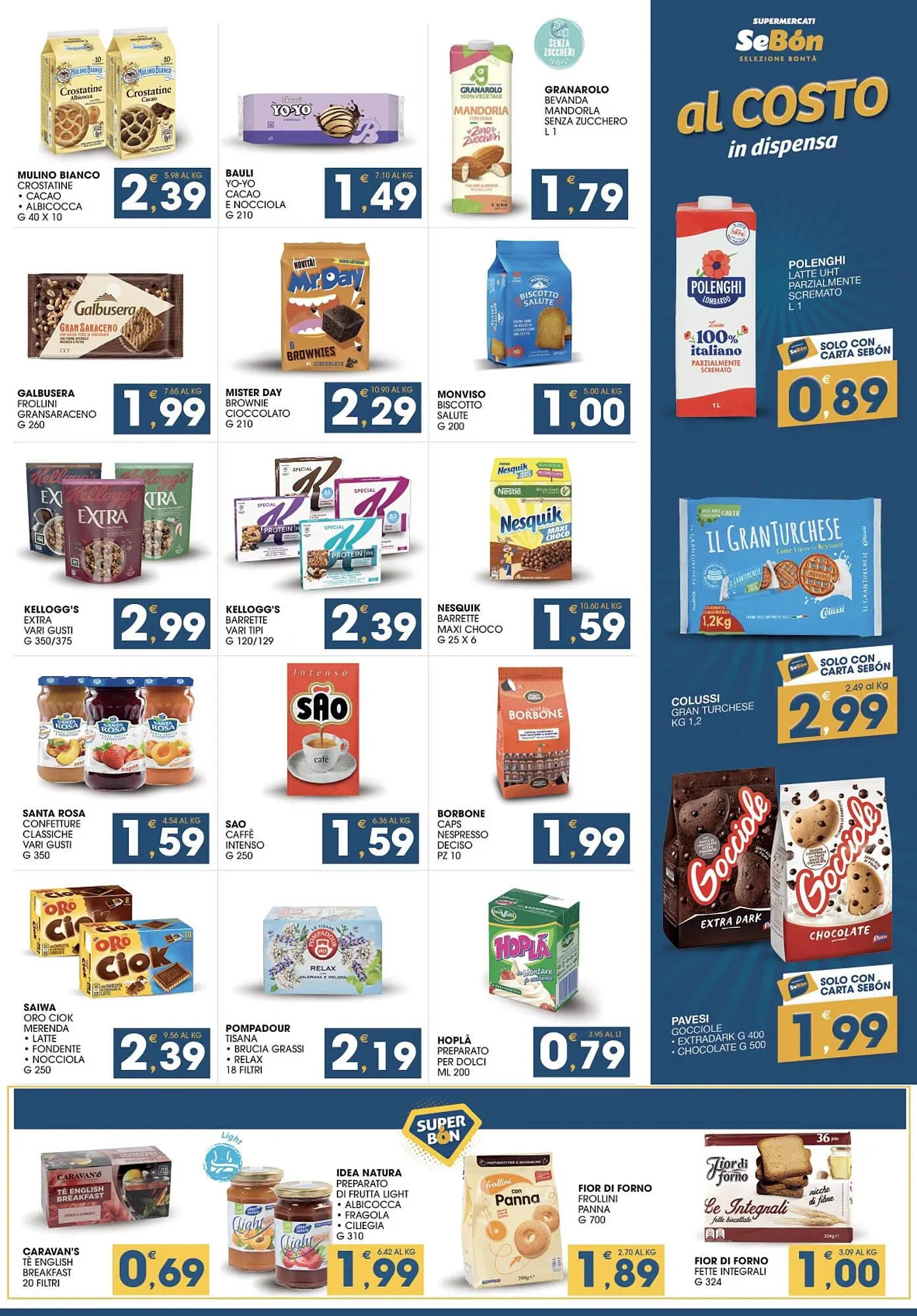 Volantino SeBón Supermercati da 20 settembre a 30 settembre di 2024 - Pagina del volantino 7