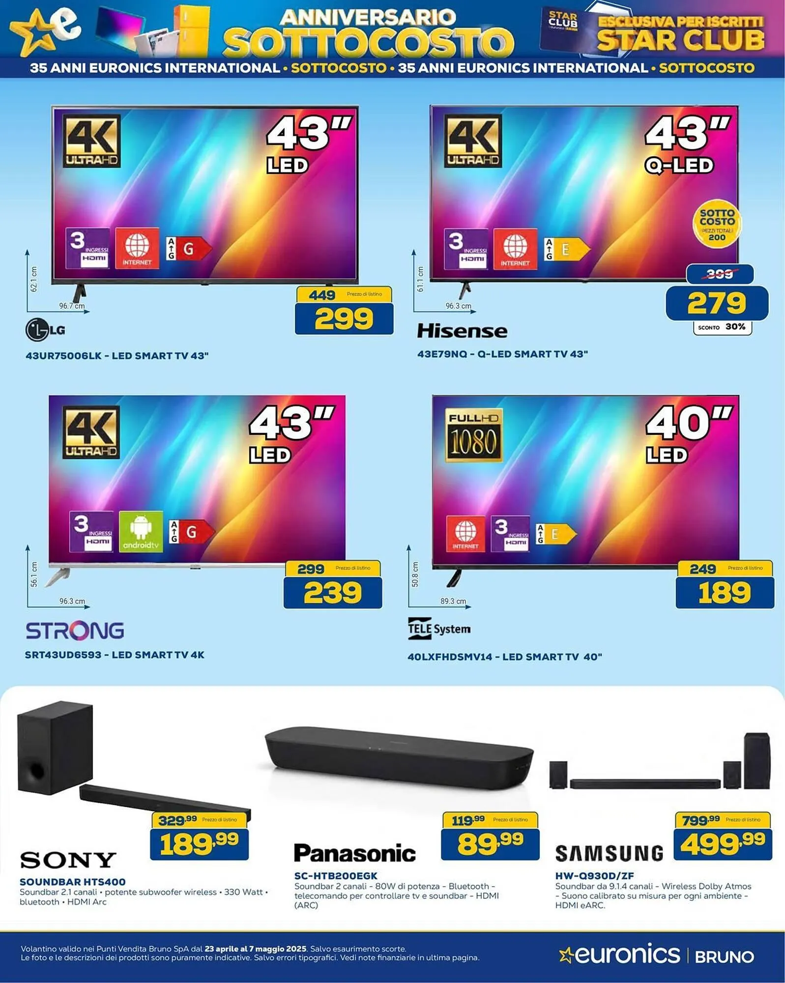 Volantino Euronics da 4 luglio a 16 luglio di 2025 - Pagina del volantino 35
