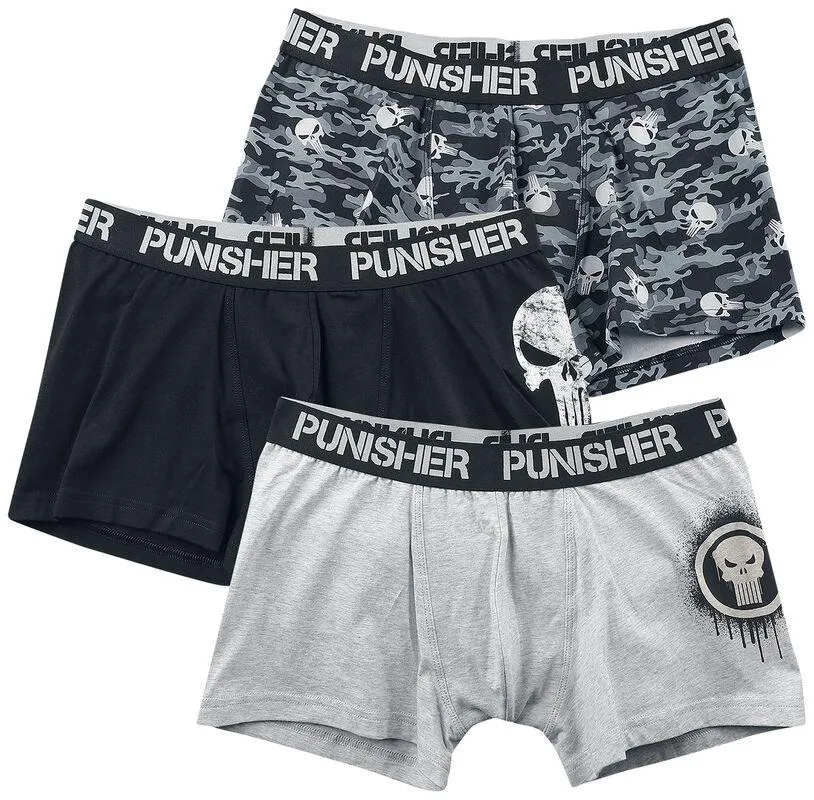 Skull - Spray | Boxer | multicolore | The Punisher
