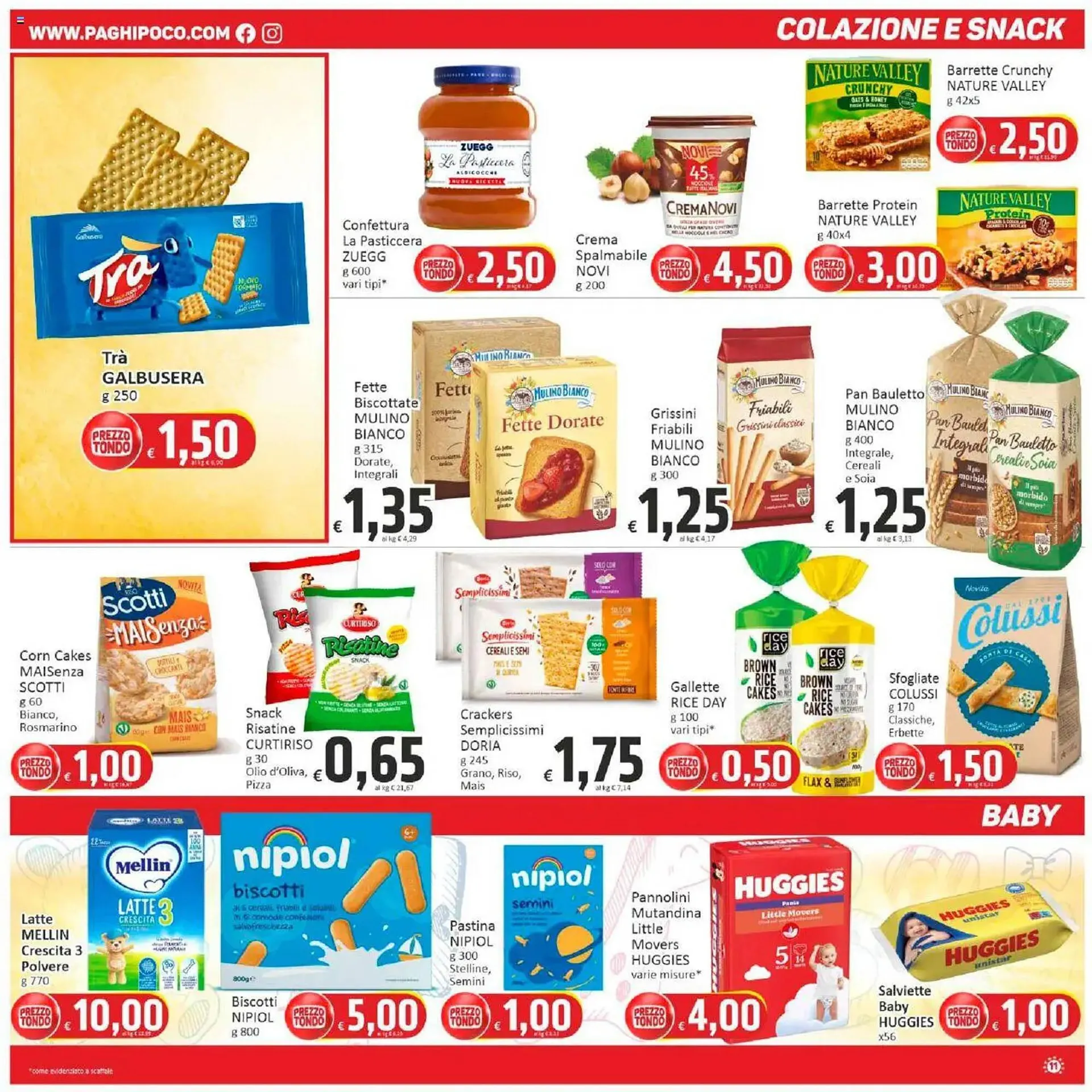 Volantino Paghi Poco da 29 settembre a 9 ottobre di 2025 - Pagina del volantino 11