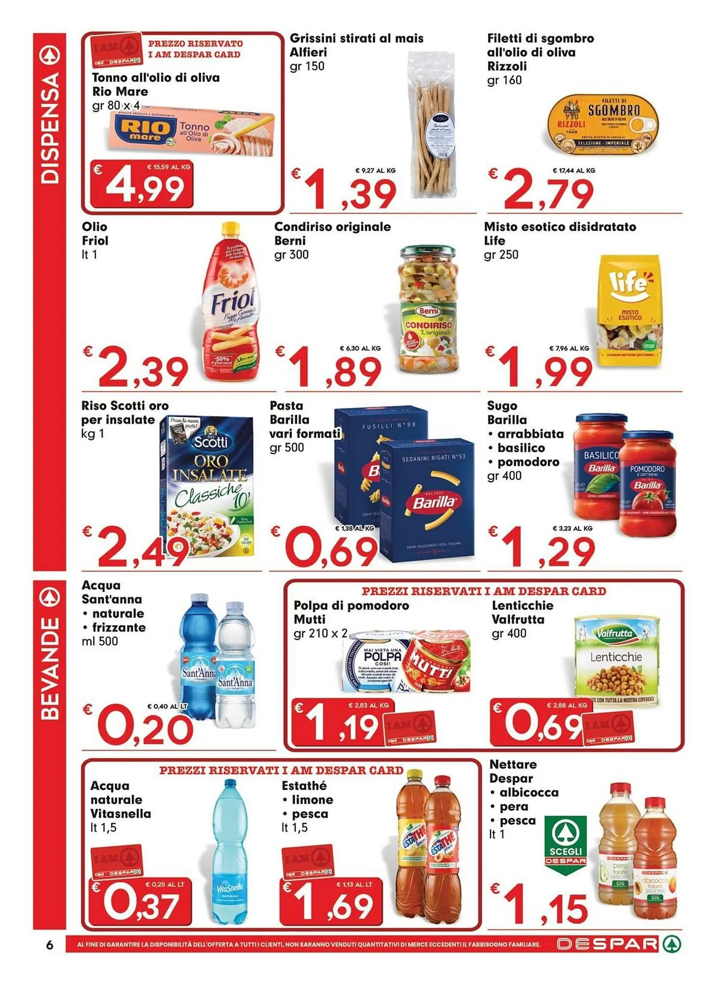 Volantino DeSpar Express da 3 luglio a 16 luglio di 2025 - Pagina del volantino 6